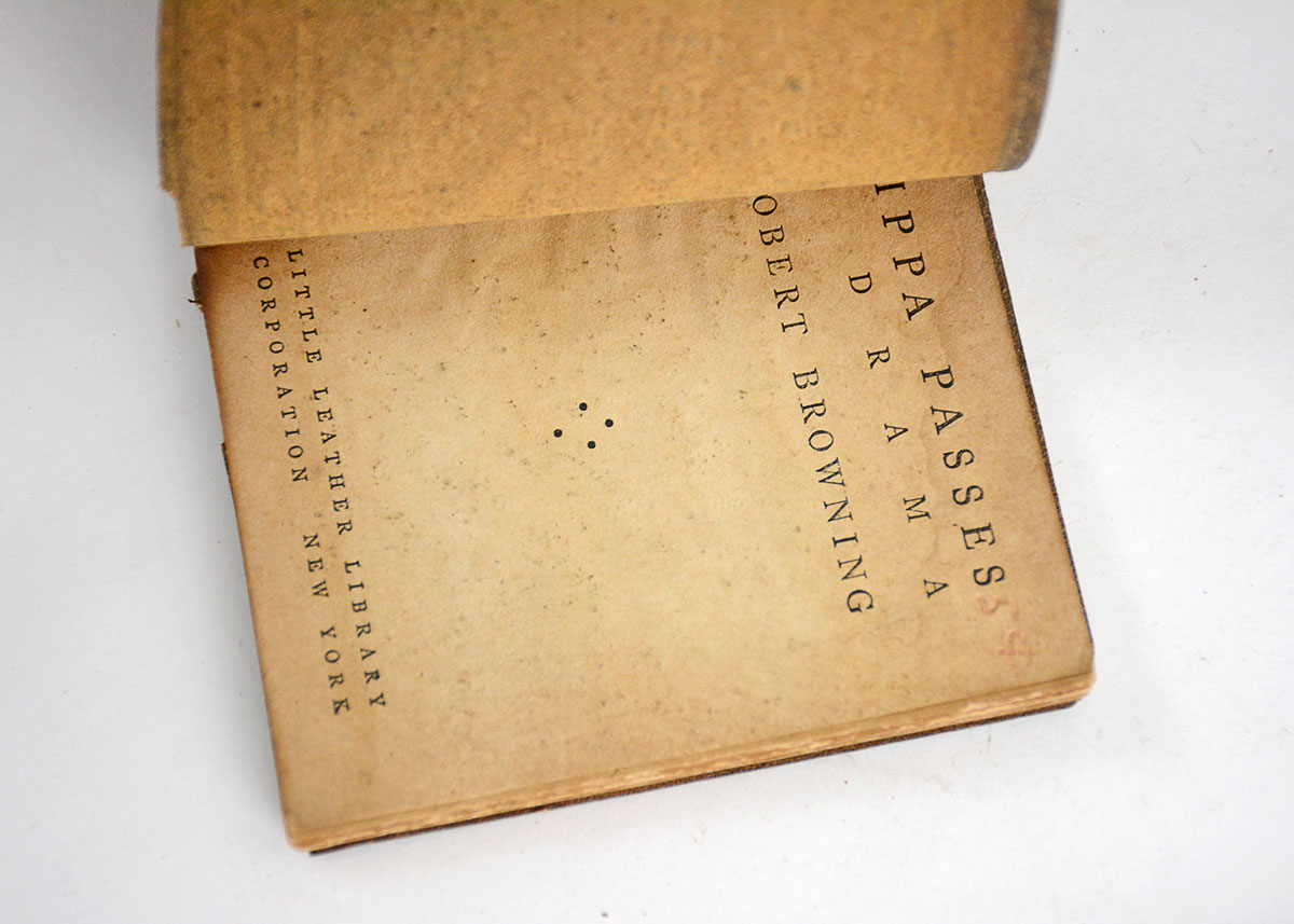 "Little Leather Library" Miniature Books of Classic Literature