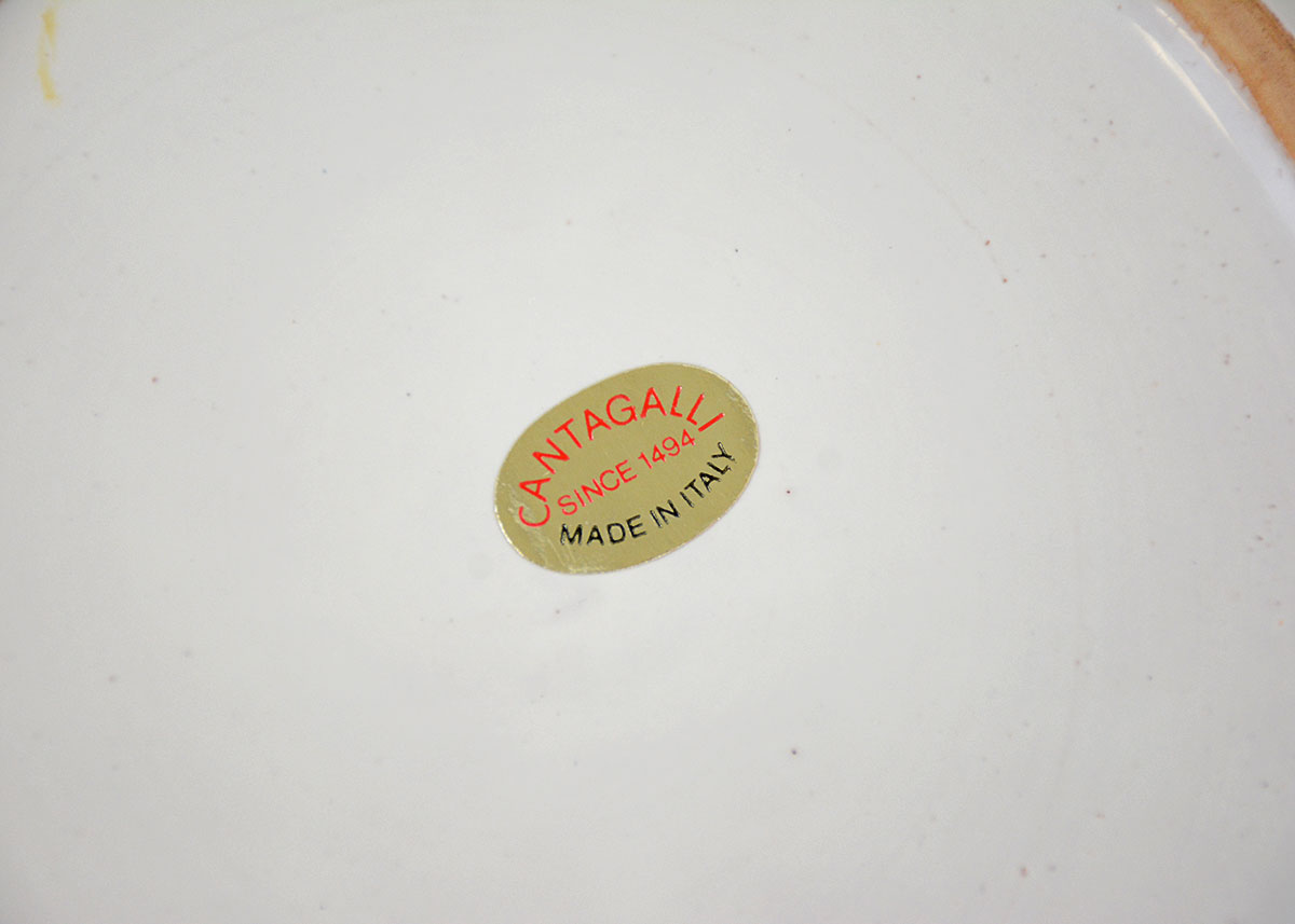 Cantagalli Italian Ceramic Canisters