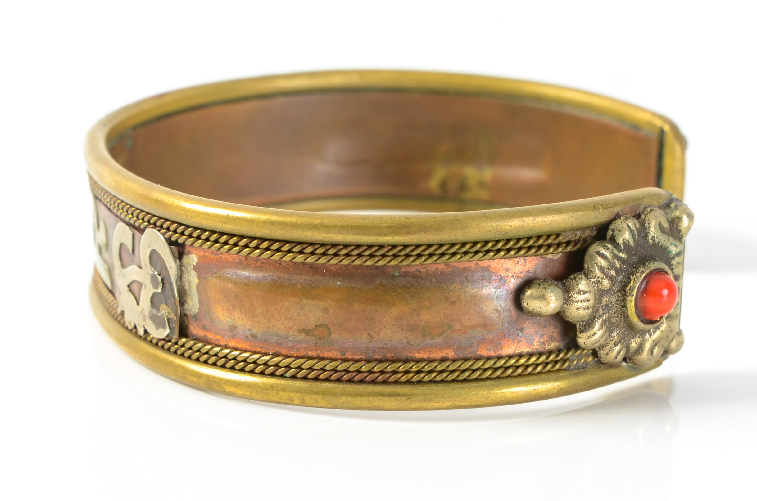 Om Mani Padme Hum Cuff Bracelet