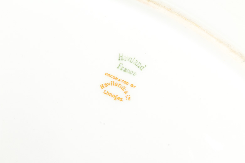 Assortment of Haviland Limoges Tableware