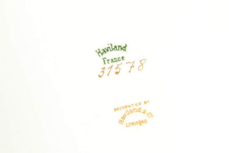 Assortment of Haviland Limoges Tableware