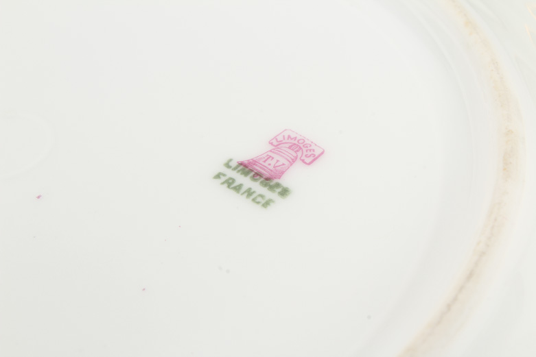 Assortment of Limoges Tableware