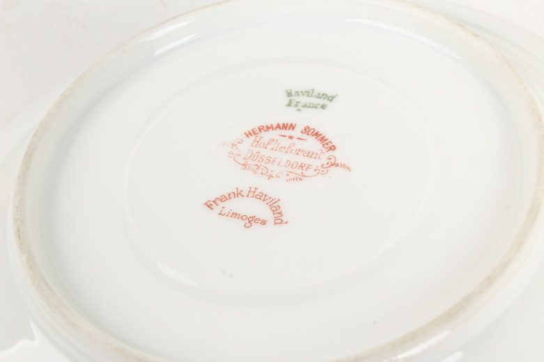 Assortment of Limoges Tableware