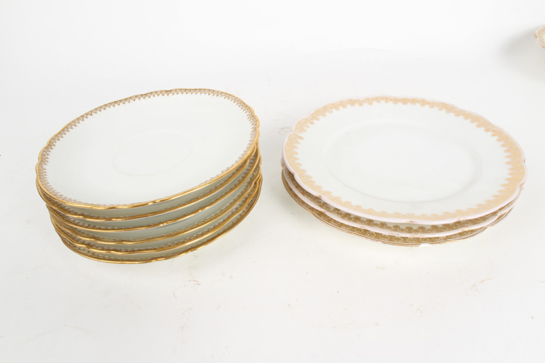 Assortment of Limoges Tableware