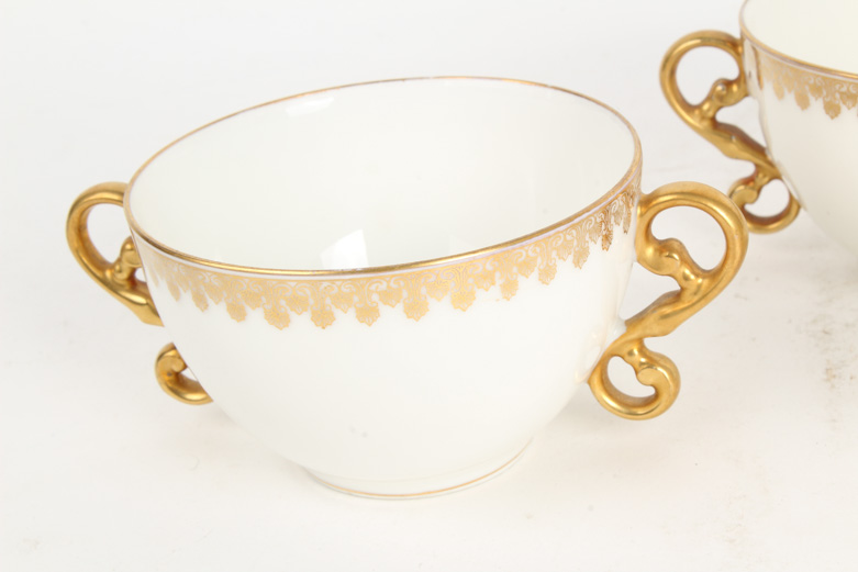 Assortment of Limoges Tableware