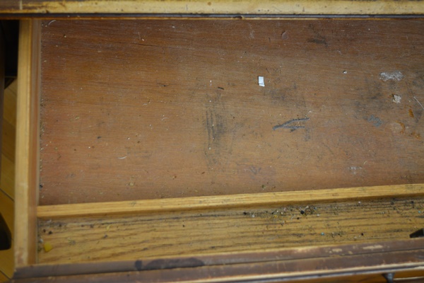 French Provincial Style Asian Influenced Desk by Drexel Furniture