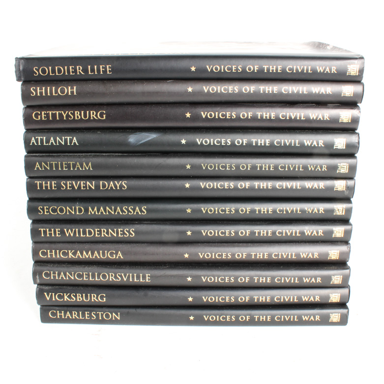 Twelve "Voices of the Civil War" Books