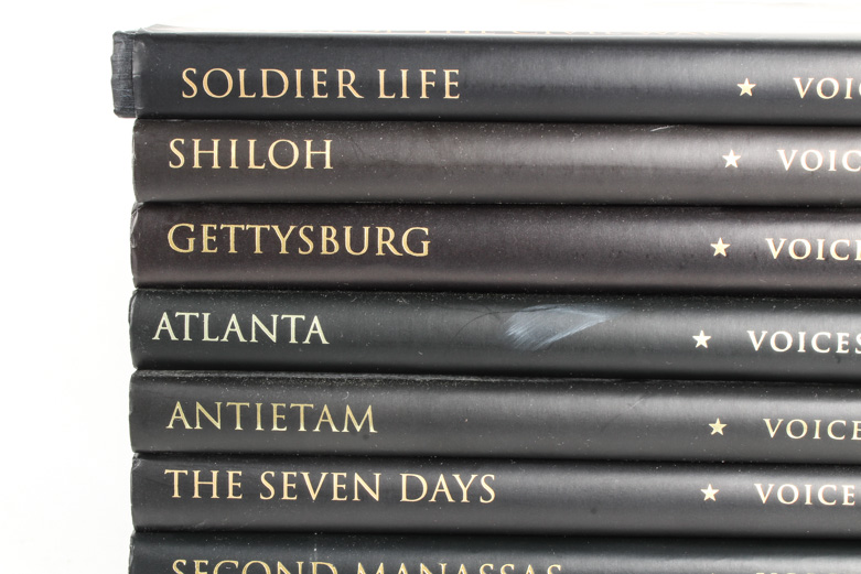 Twelve "Voices of the Civil War" Books