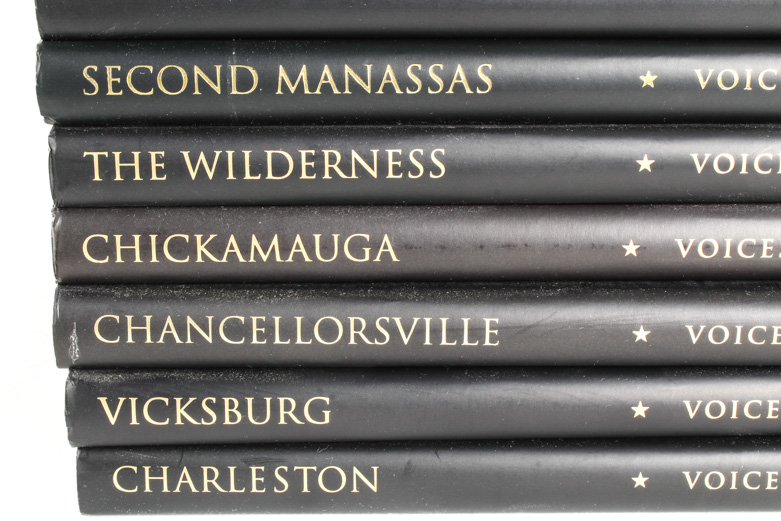 Twelve "Voices of the Civil War" Books