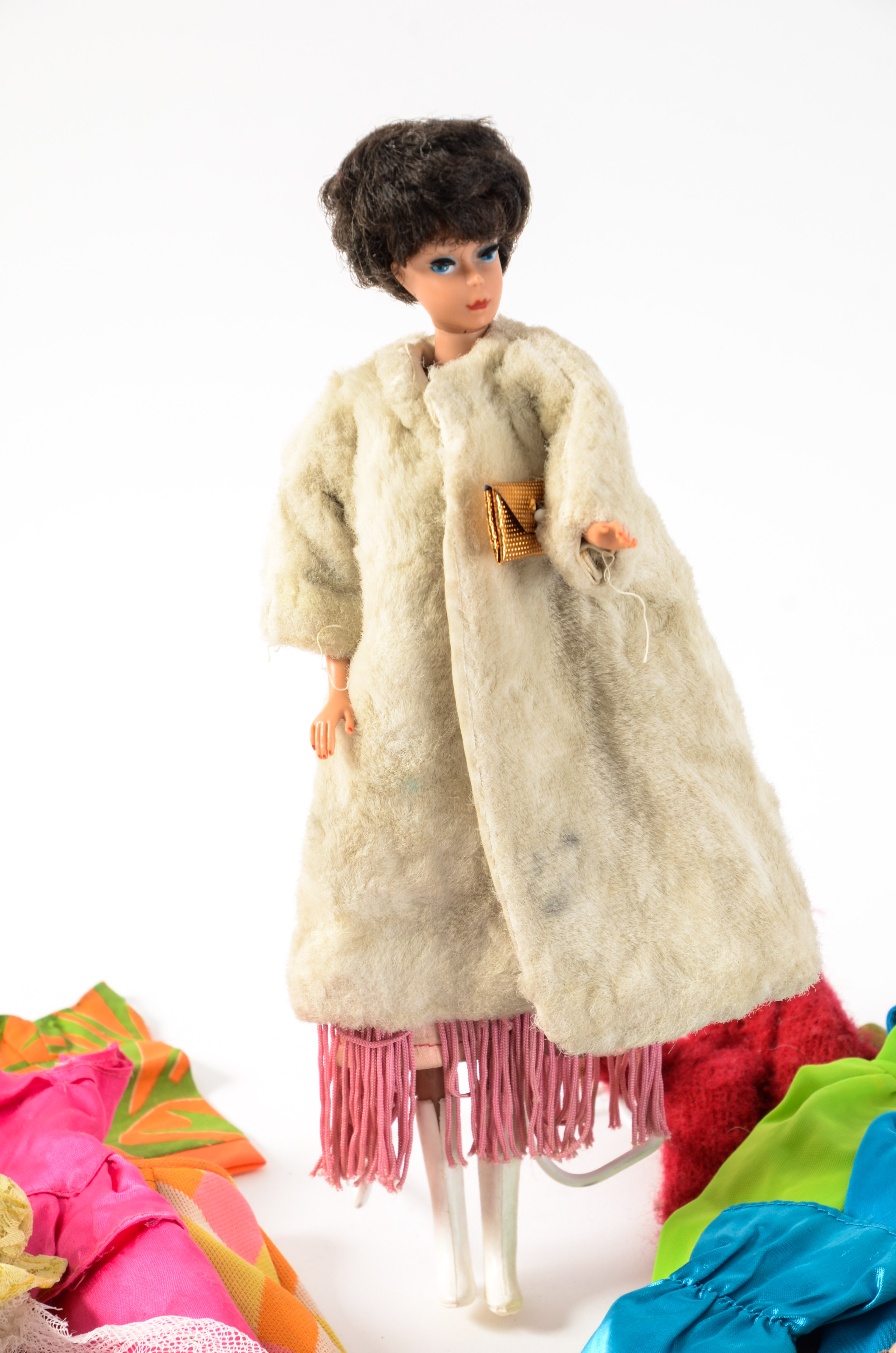 Vintage Bubblecut Barbie and Clothes
