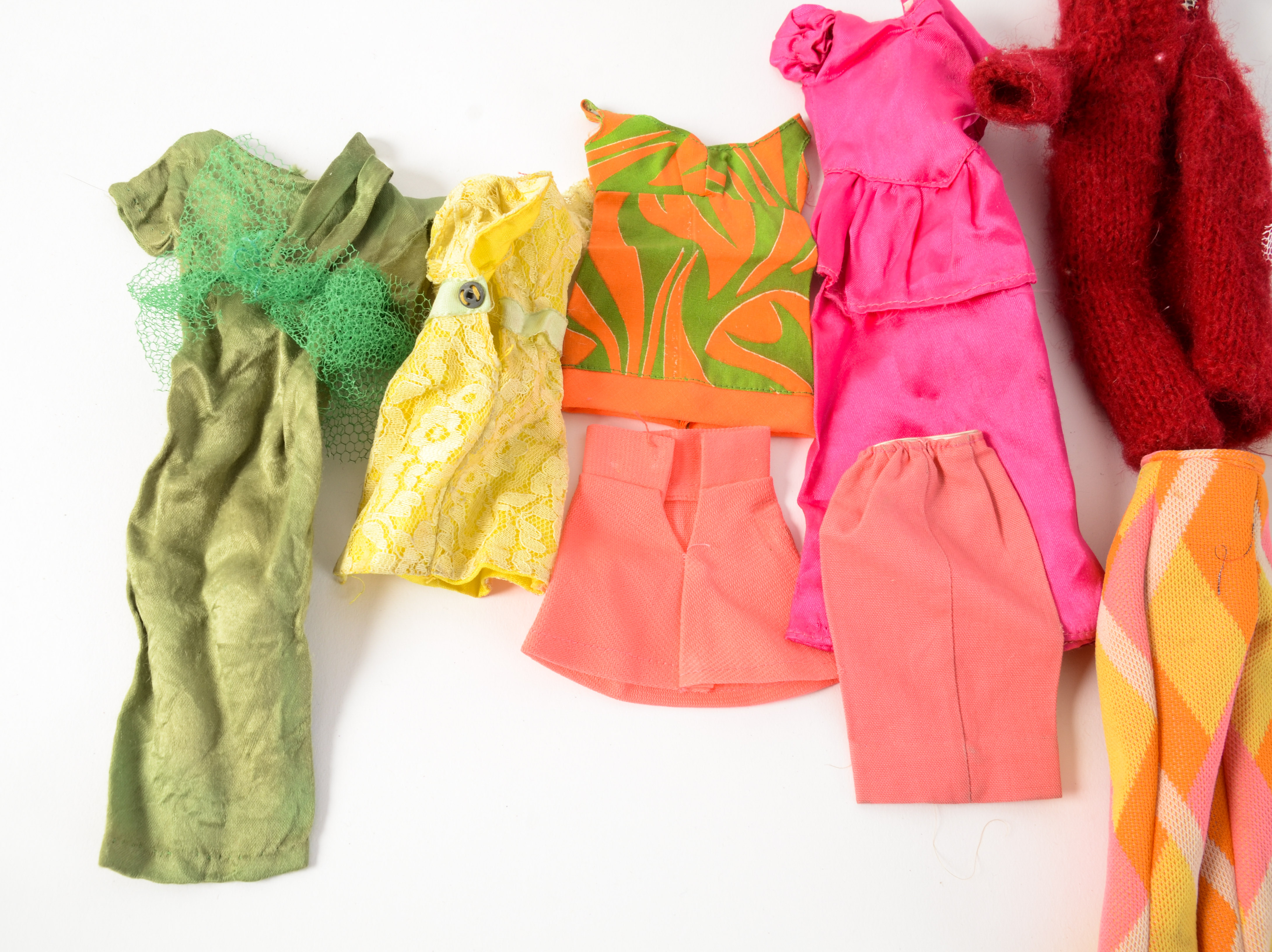 Vintage Bubblecut Barbie and Clothes