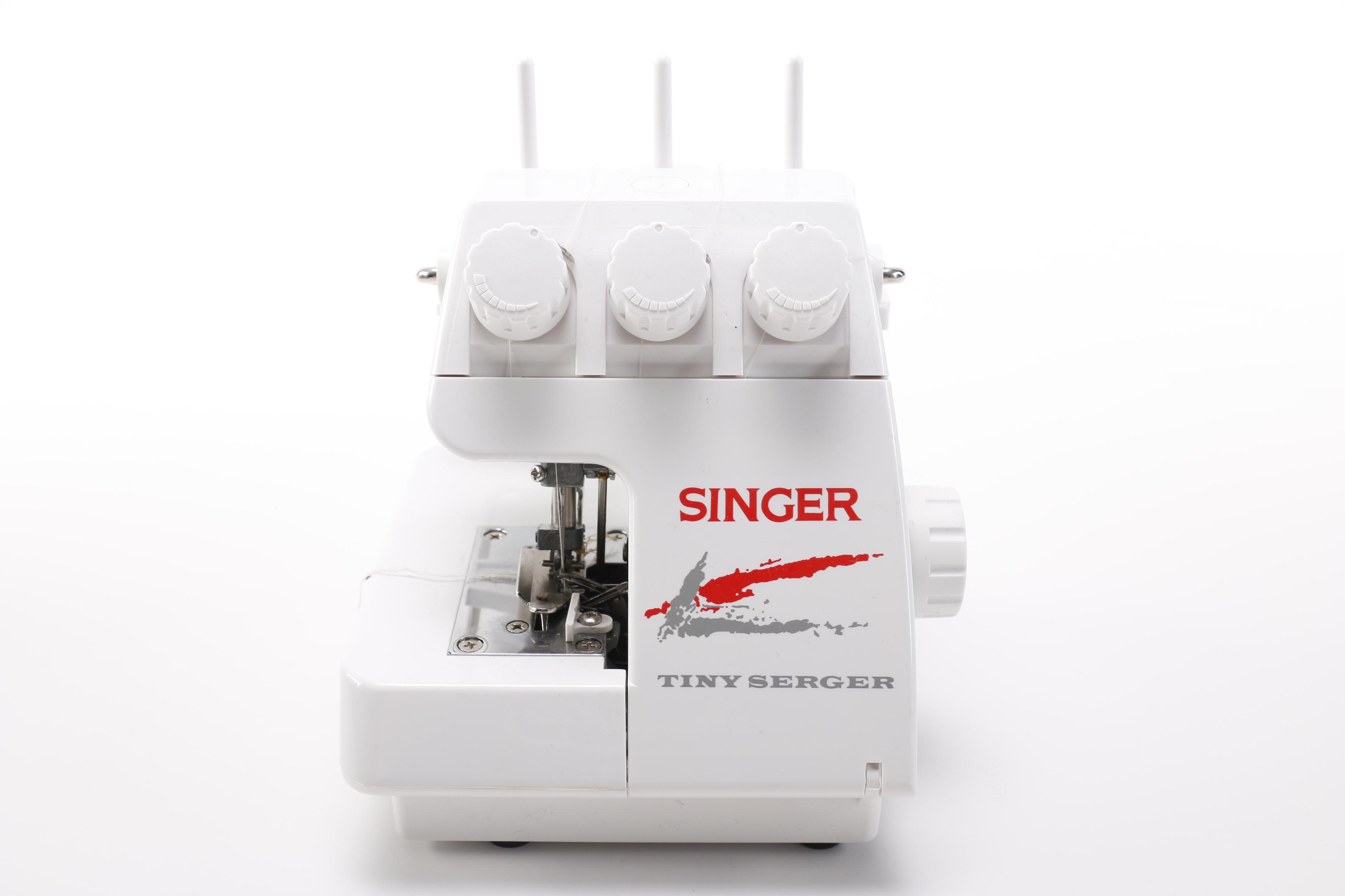 Sewing Tools Including Singer Tiny Serger and Singer Buttonholer