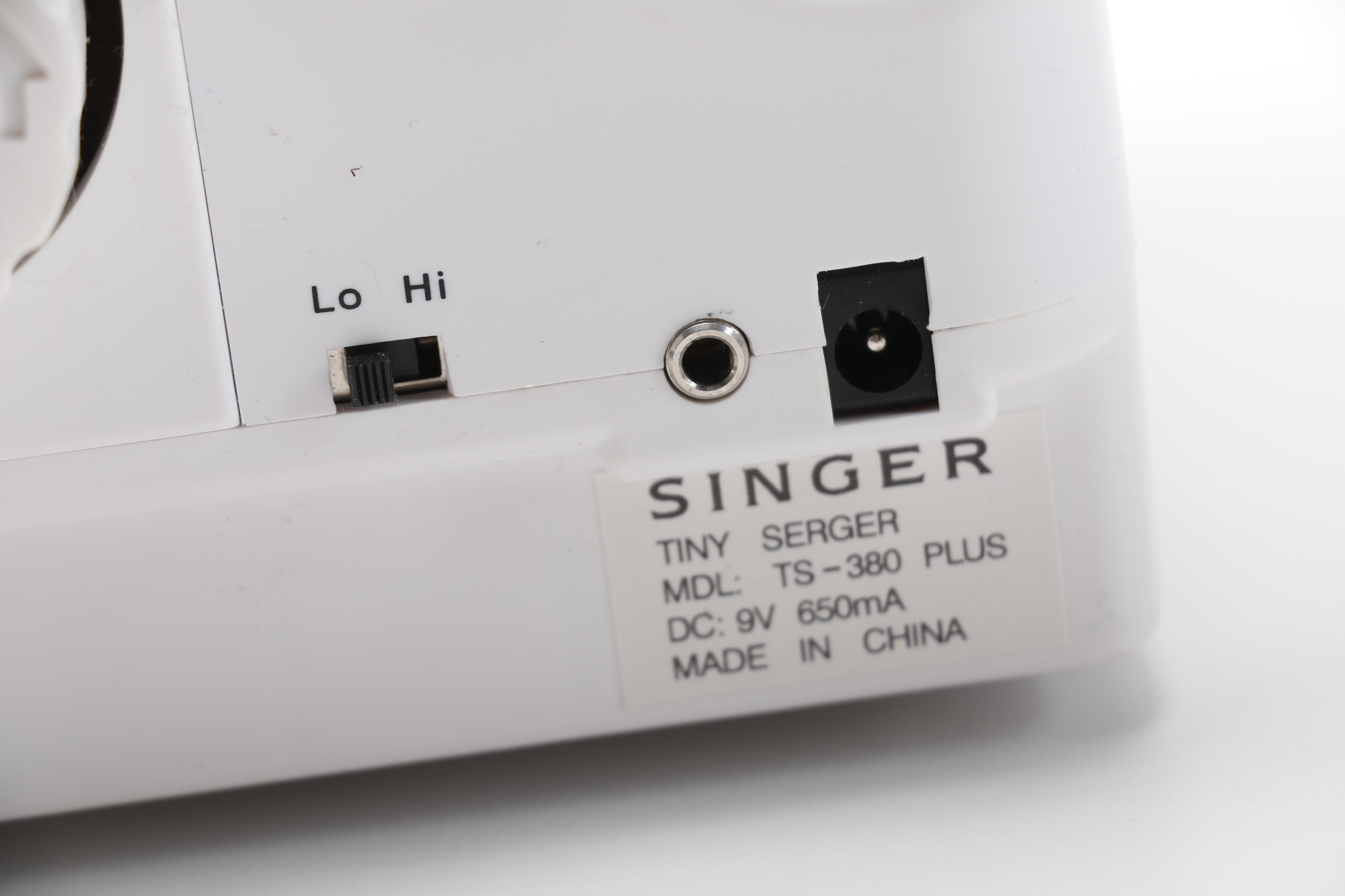 Sewing Tools Including Singer Tiny Serger and Singer Buttonholer