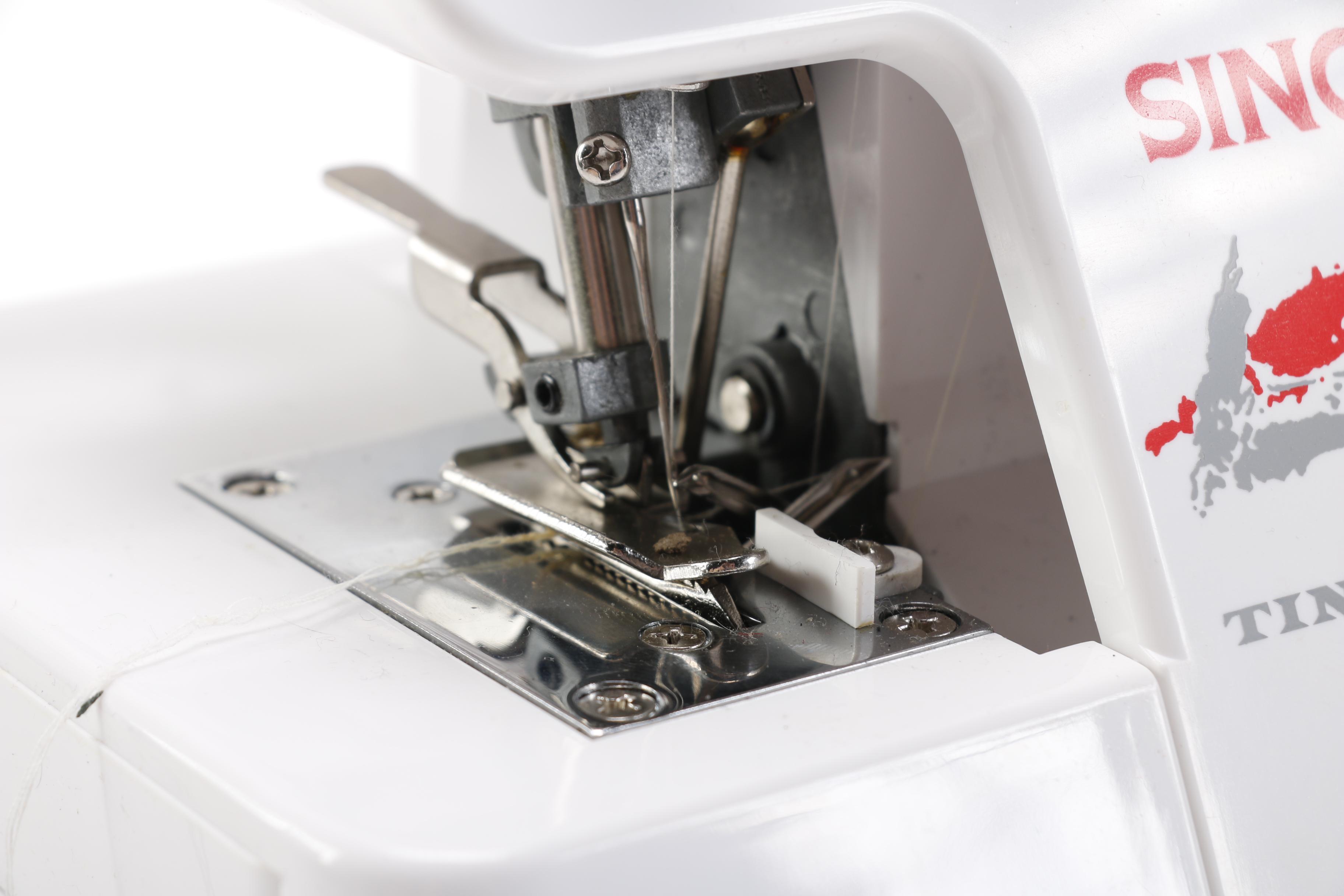 Sewing Tools Including Singer Tiny Serger and Singer Buttonholer