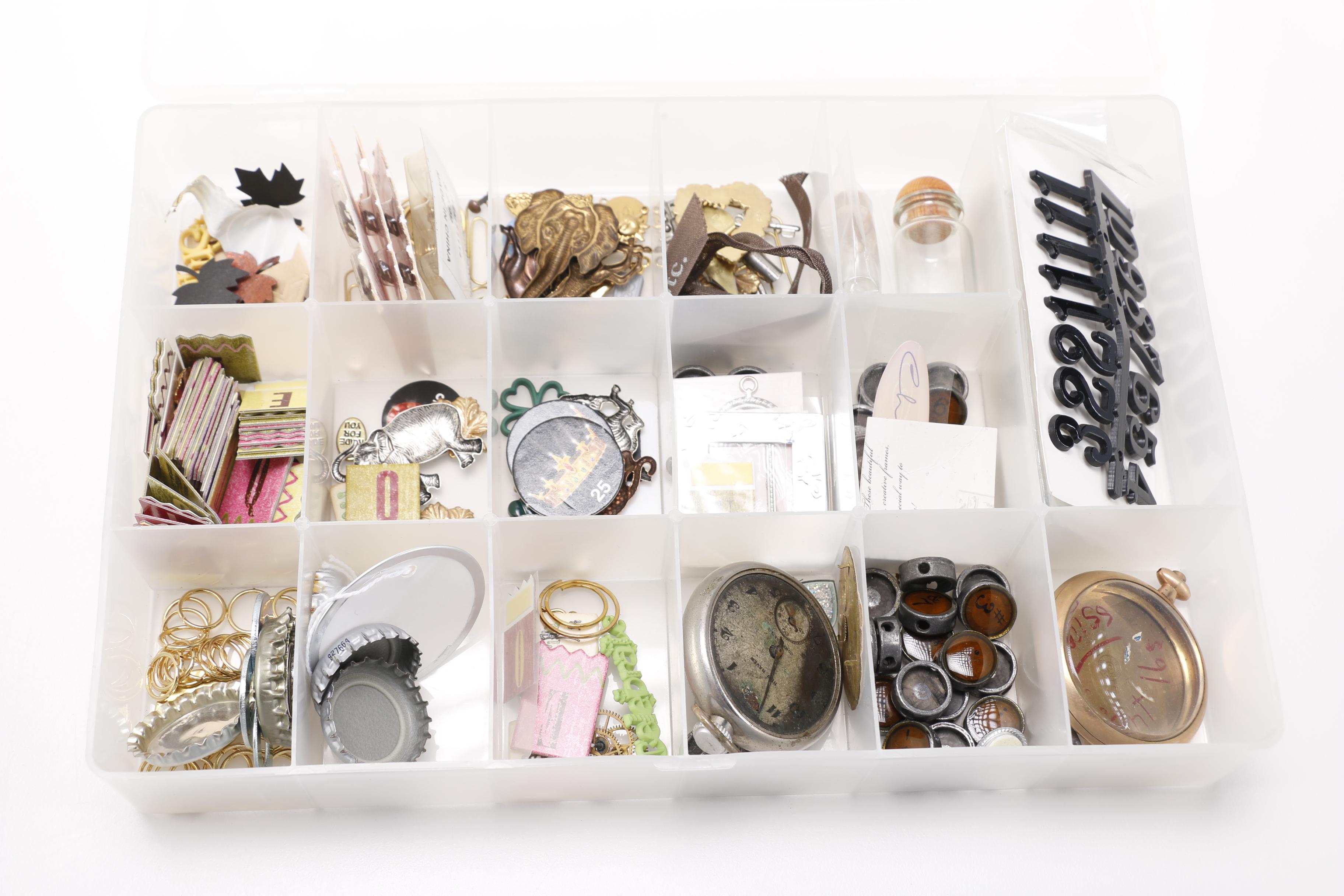 Sewing Tools Including Singer Tiny Serger and Singer Buttonholer