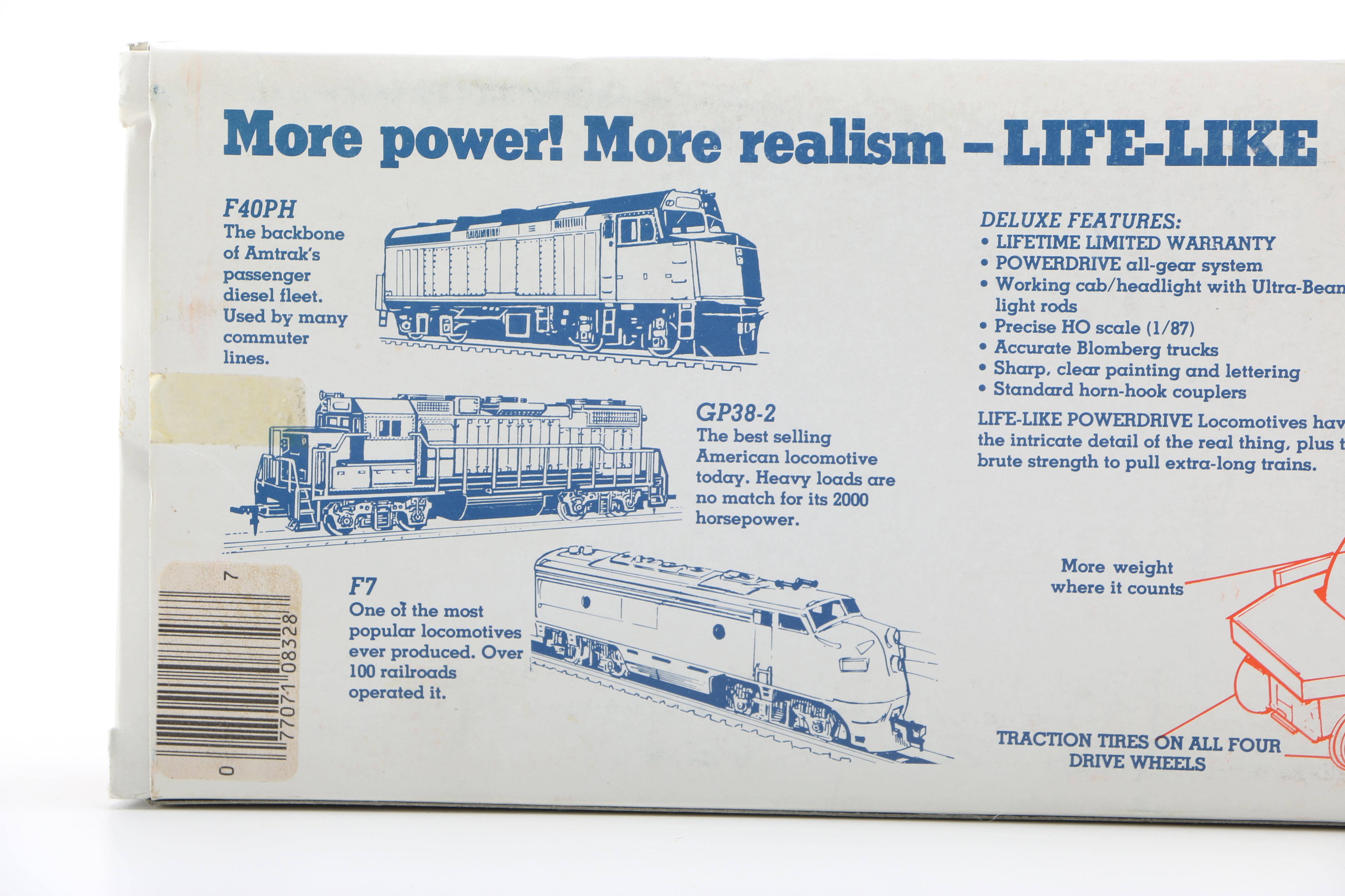 Life-Like Powered Locomotive Model Trains