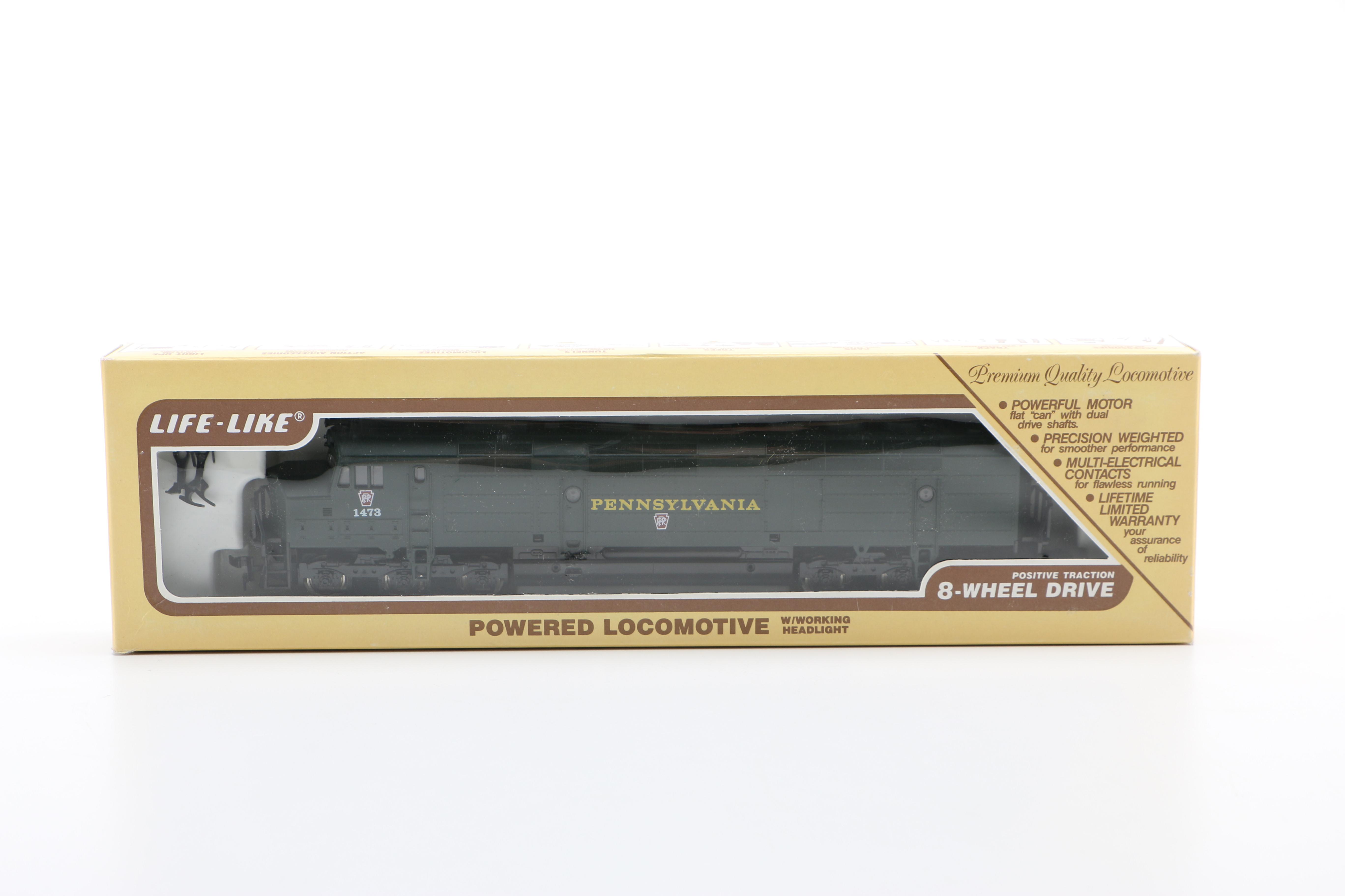 Life-Like Powered Locomotive Model Trains