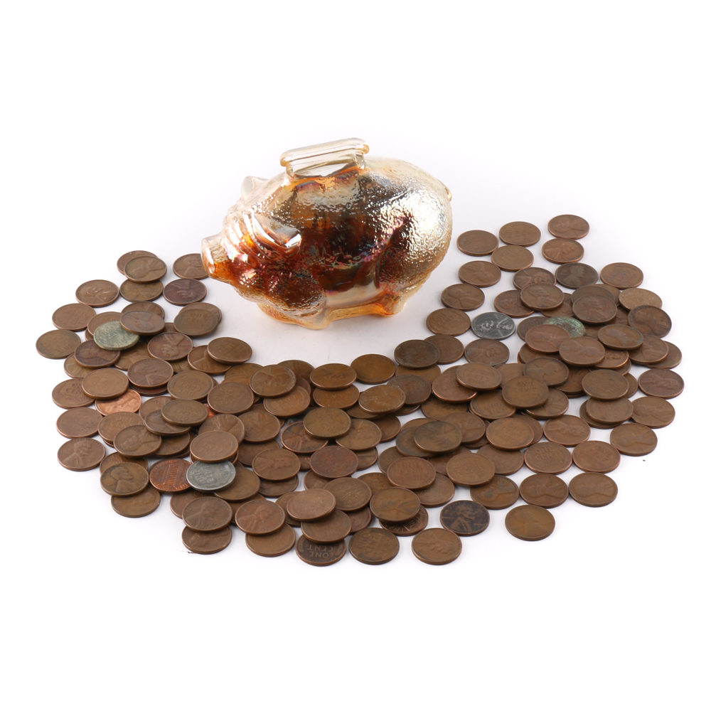 180 Lincoln Wheat Pennies