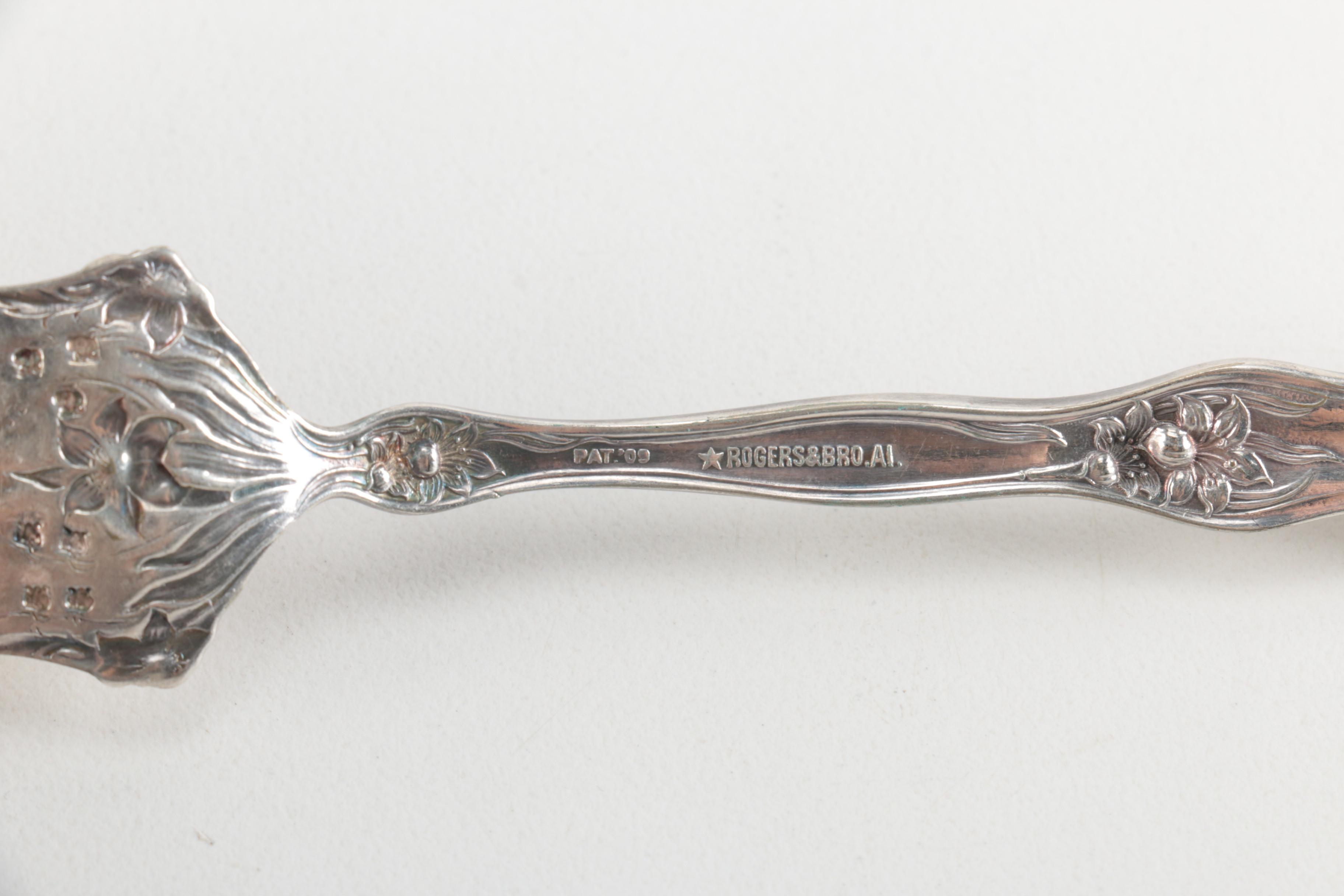 Silver Plate Forks and Spoons Featuring Rogers Bros.
