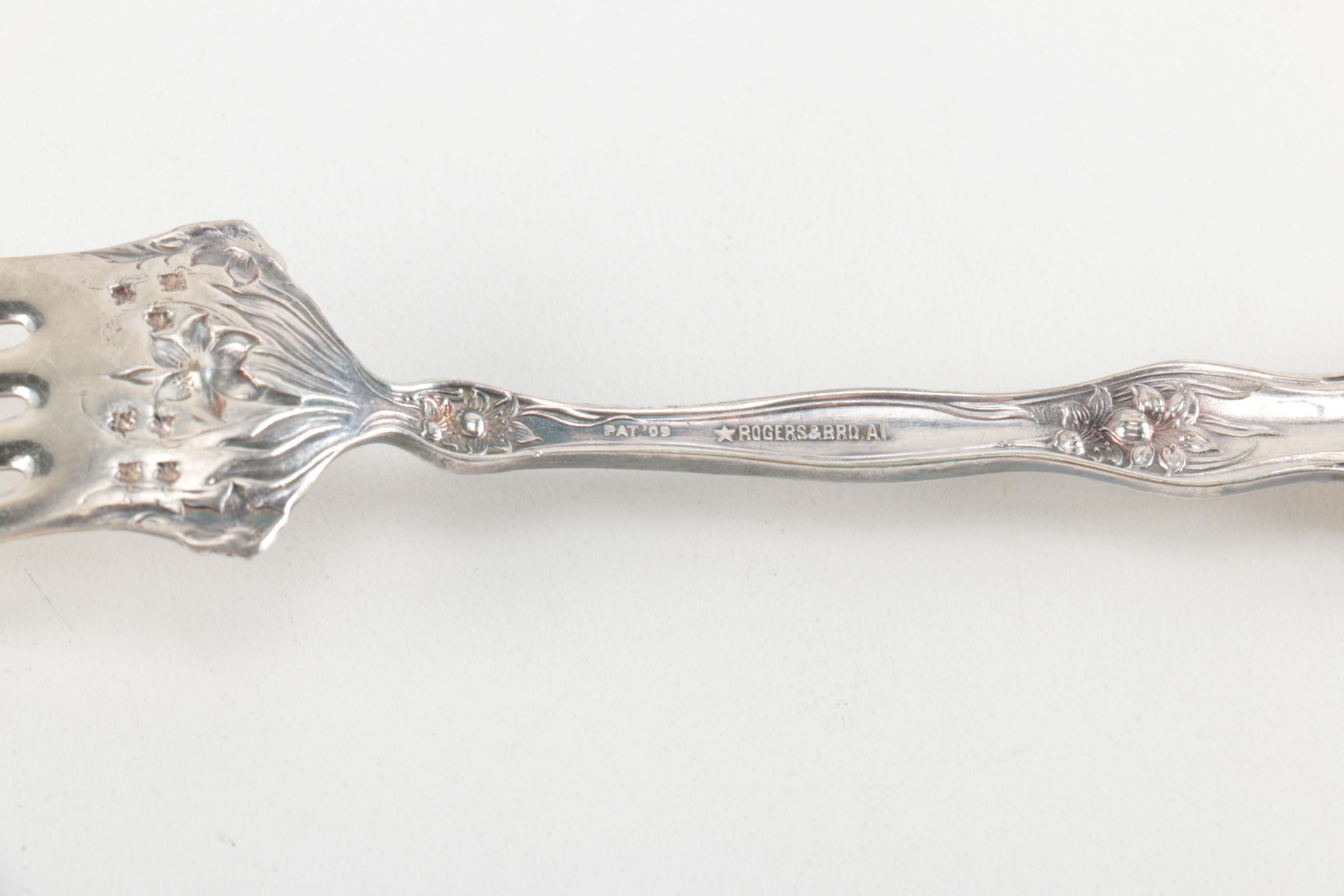 Silver Plate Forks and Spoons Featuring Rogers Bros.