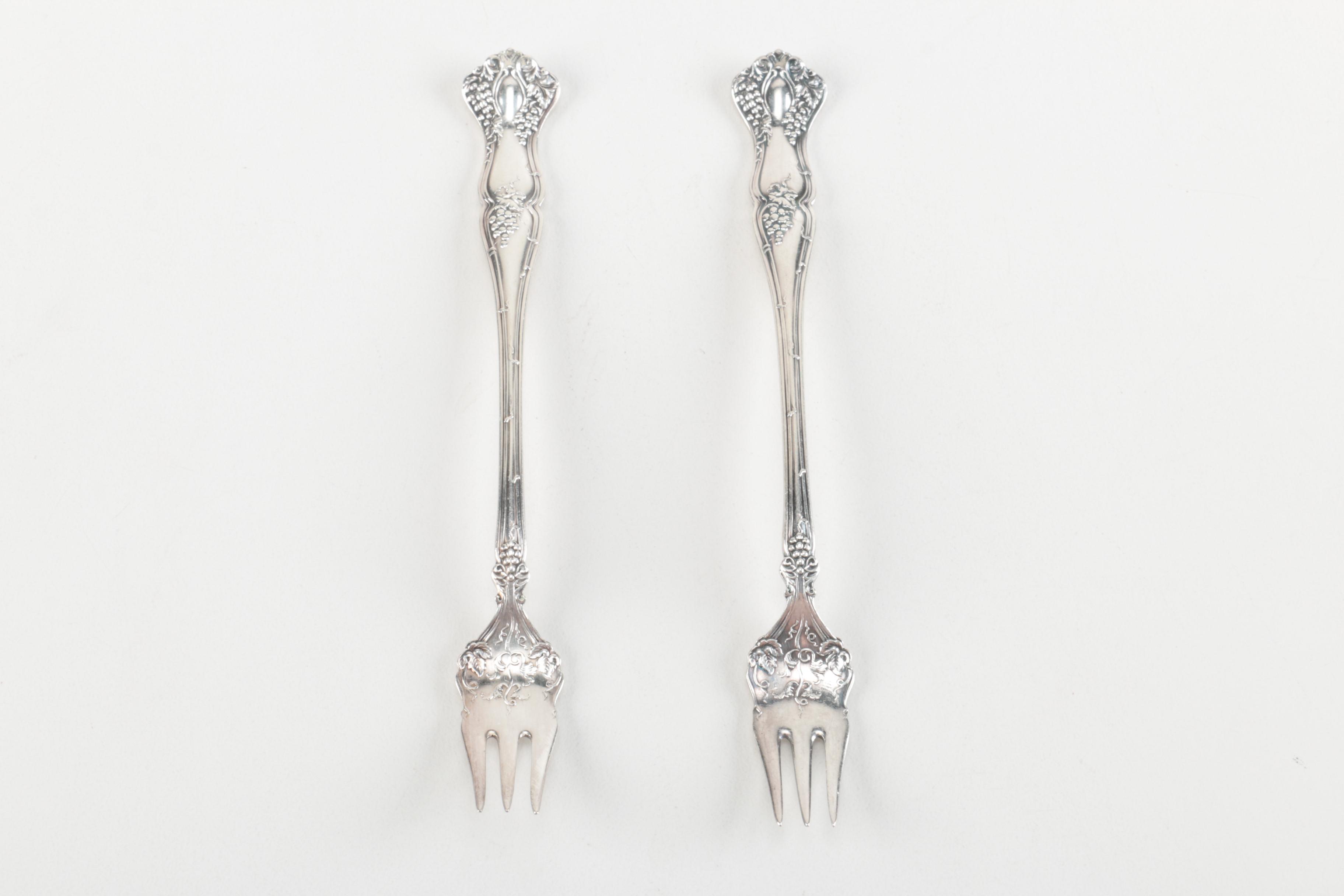Silver Plate Forks and Spoons Featuring Rogers Bros.