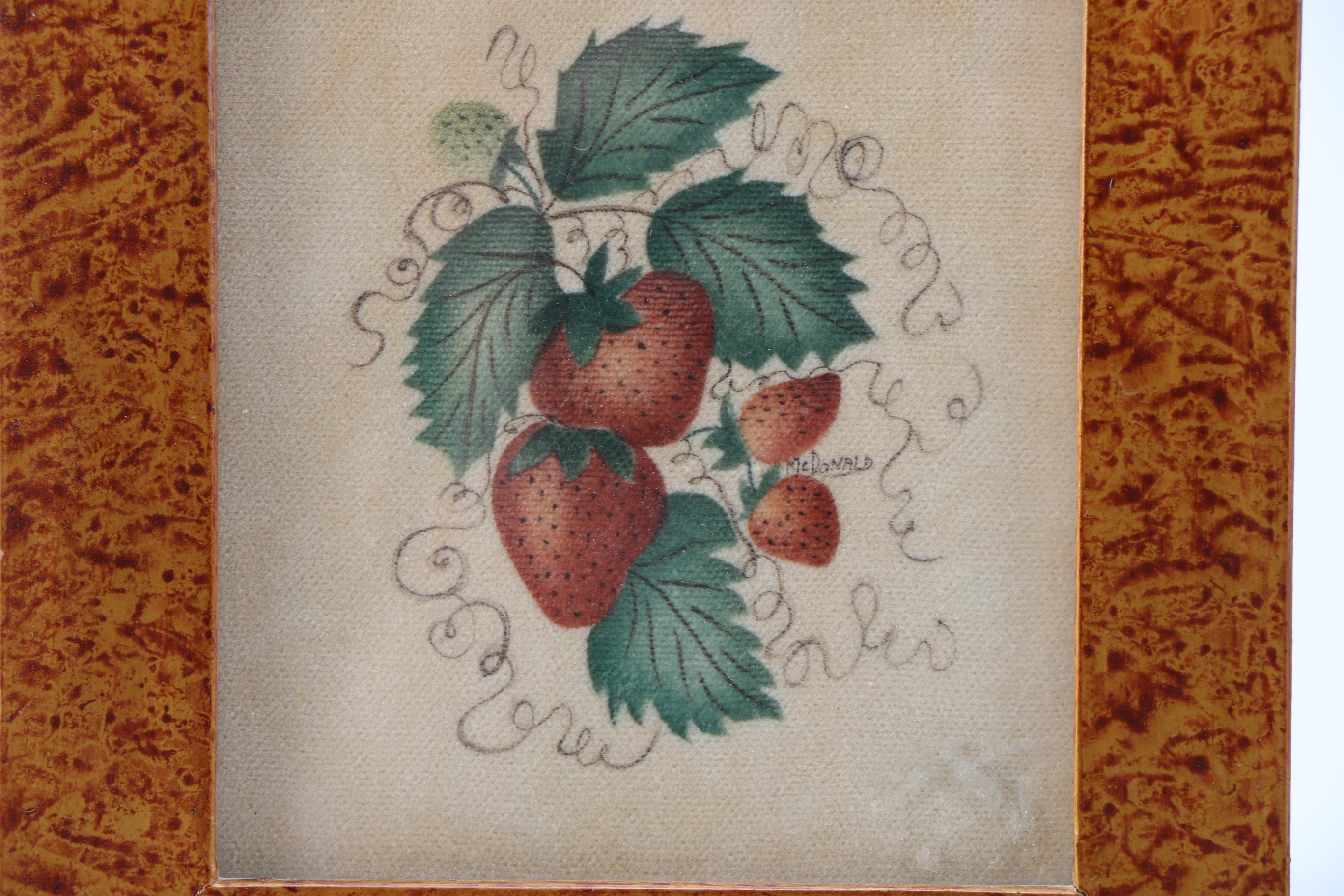 Original Rosemarie McDonald Theorem Paintings on Velvet