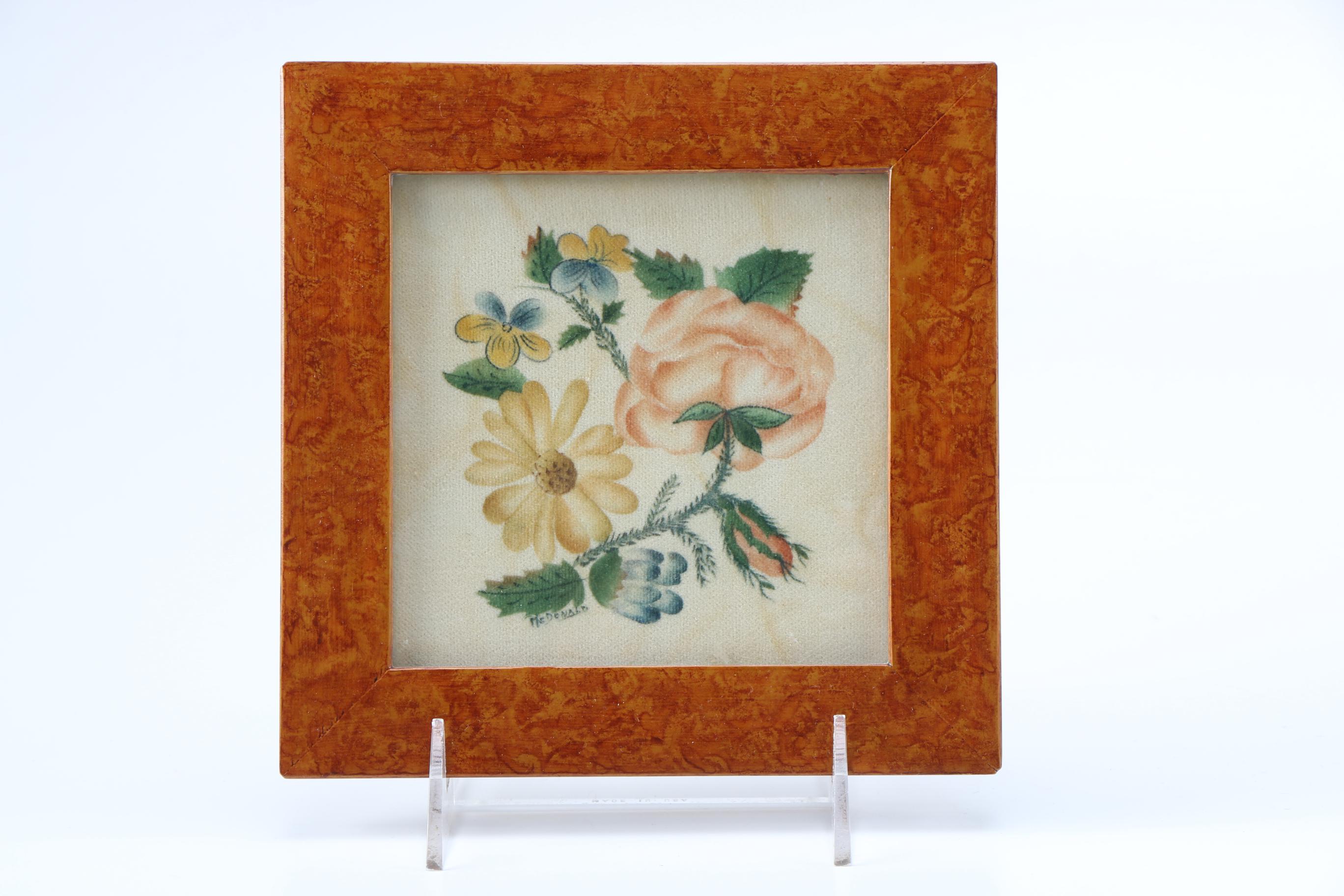 Original Rosemarie McDonald Theorem Paintings on Velvet