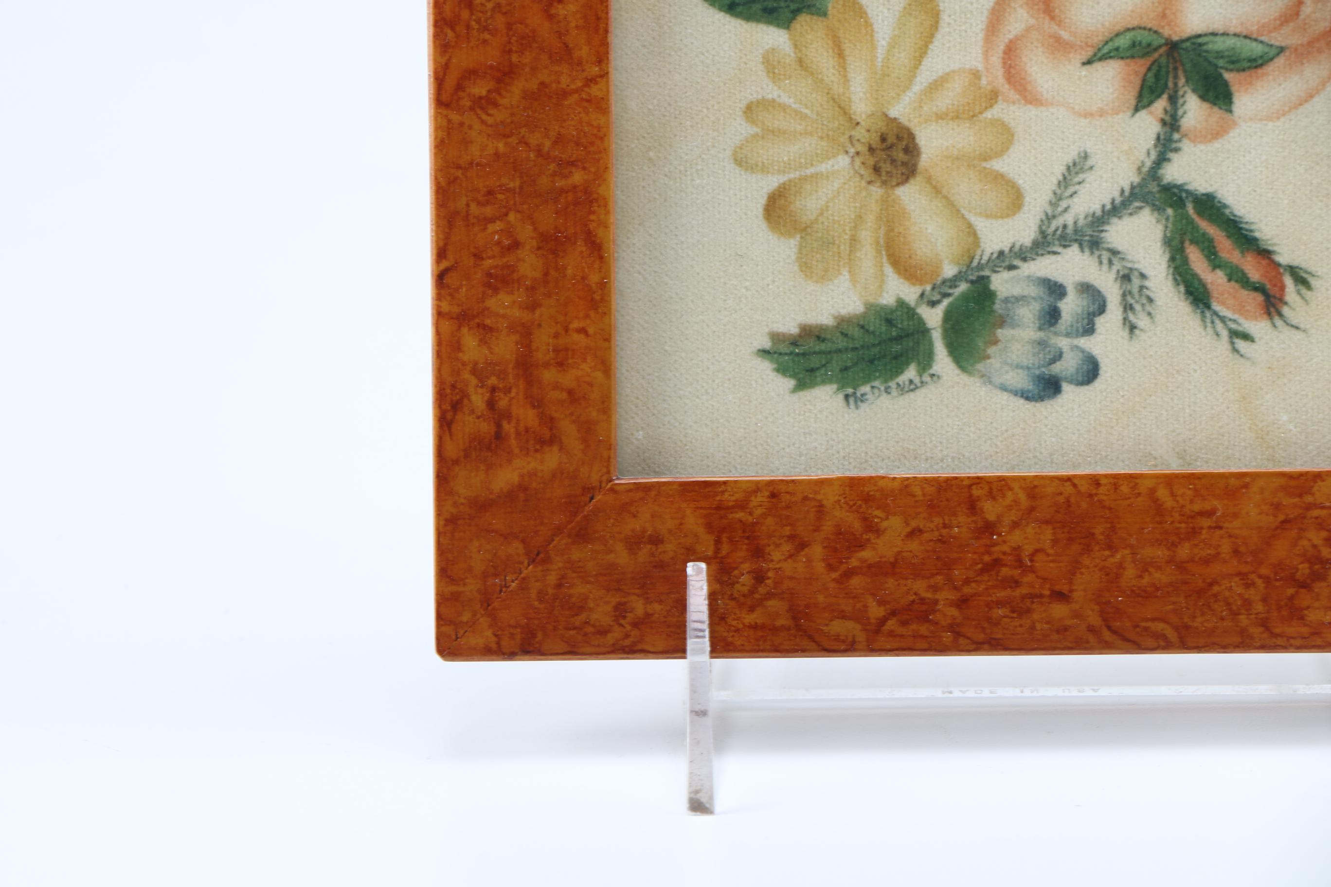 Original Rosemarie McDonald Theorem Paintings on Velvet