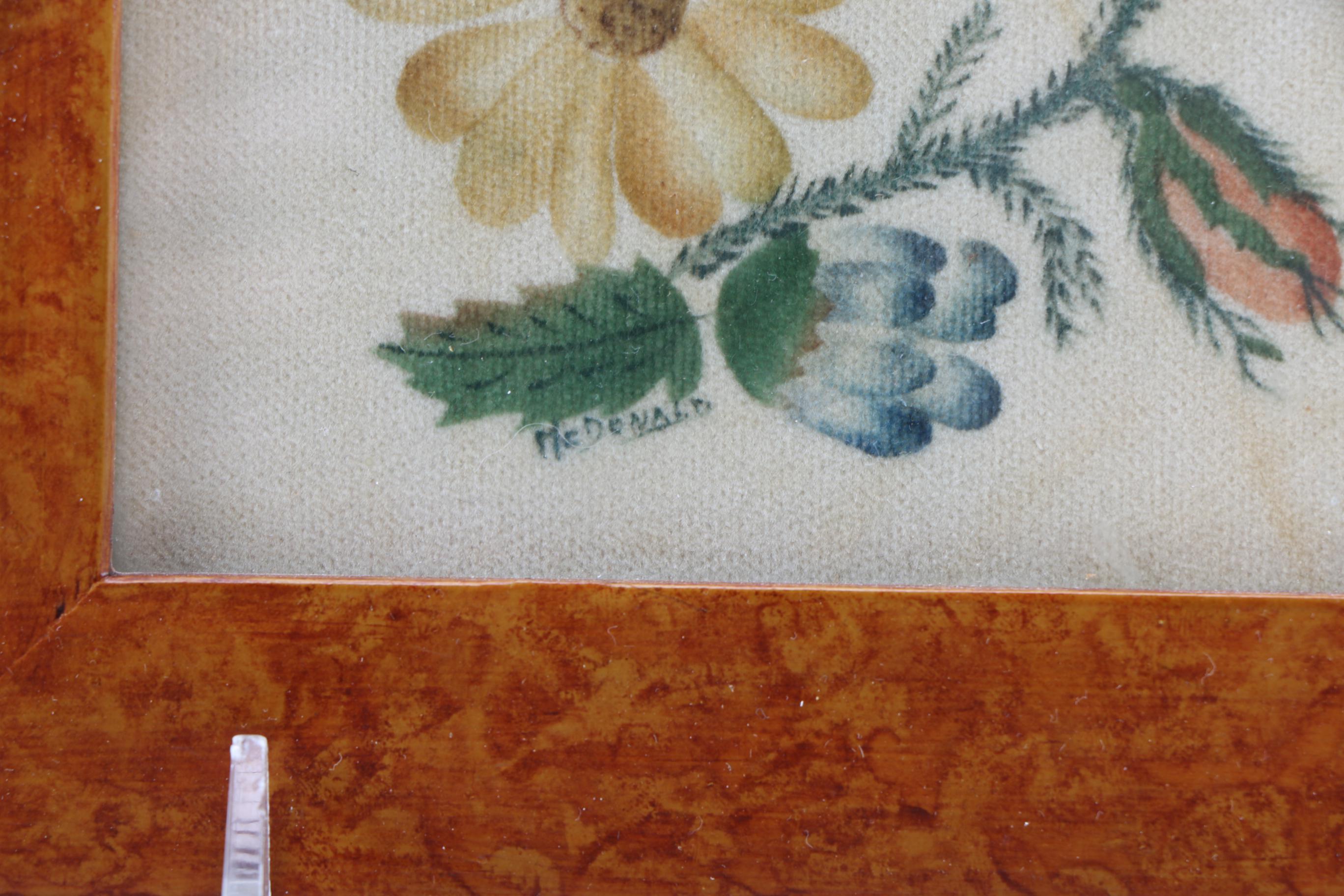 Original Rosemarie McDonald Theorem Paintings on Velvet