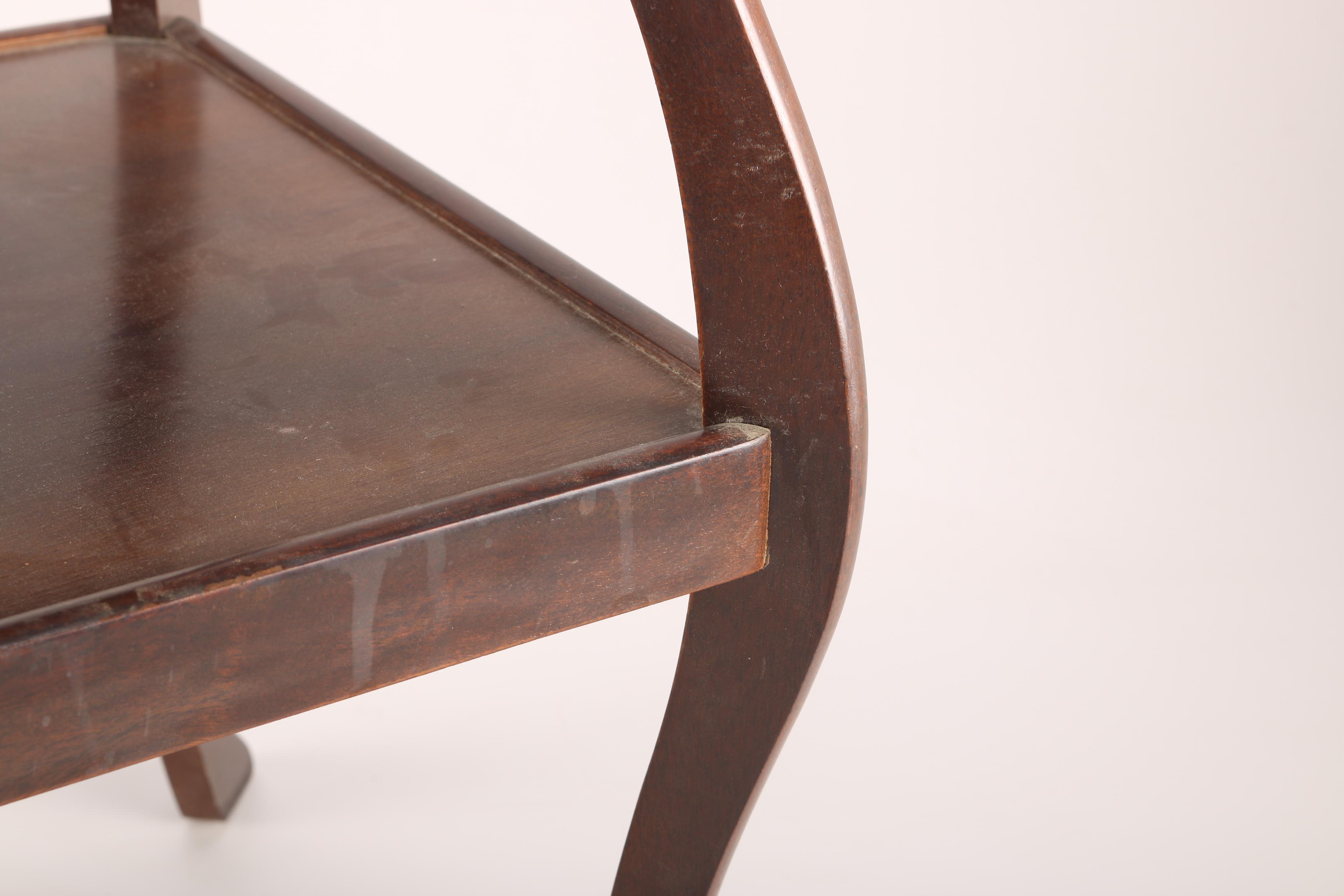 Tiered Walnut Butlers Table