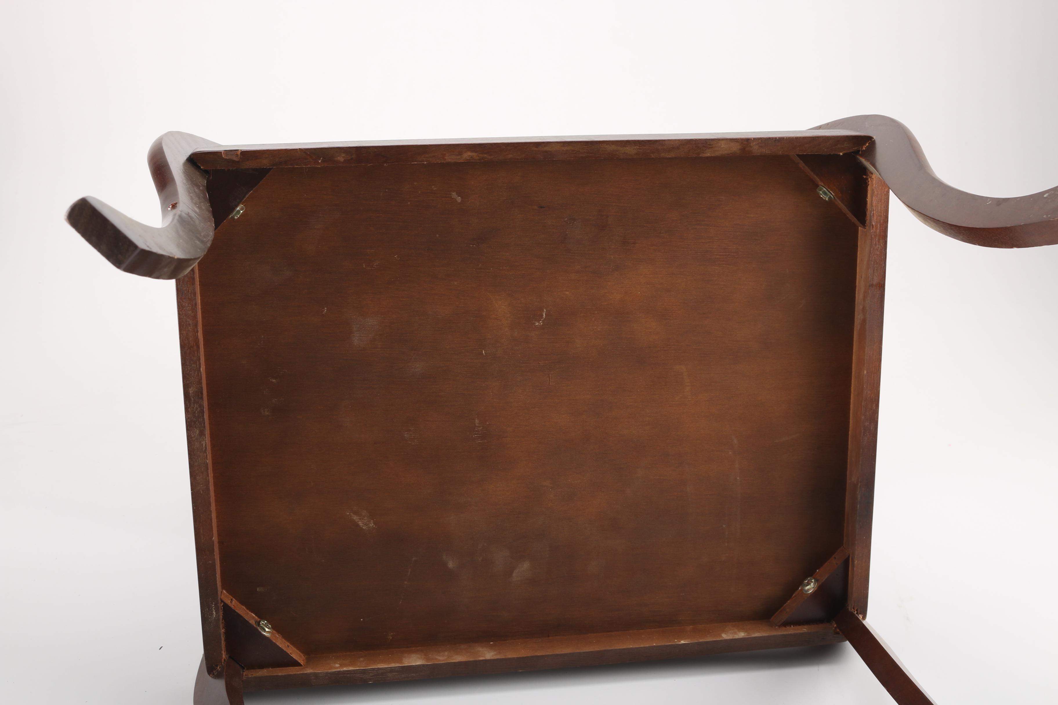 Tiered Walnut Butlers Table