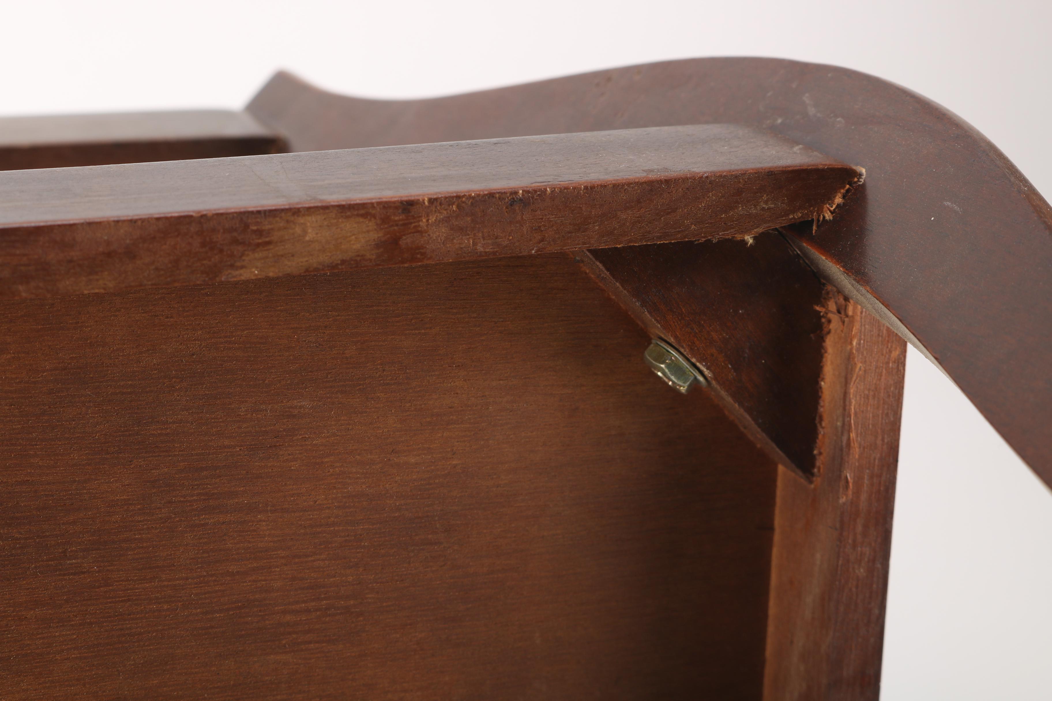 Tiered Walnut Butlers Table