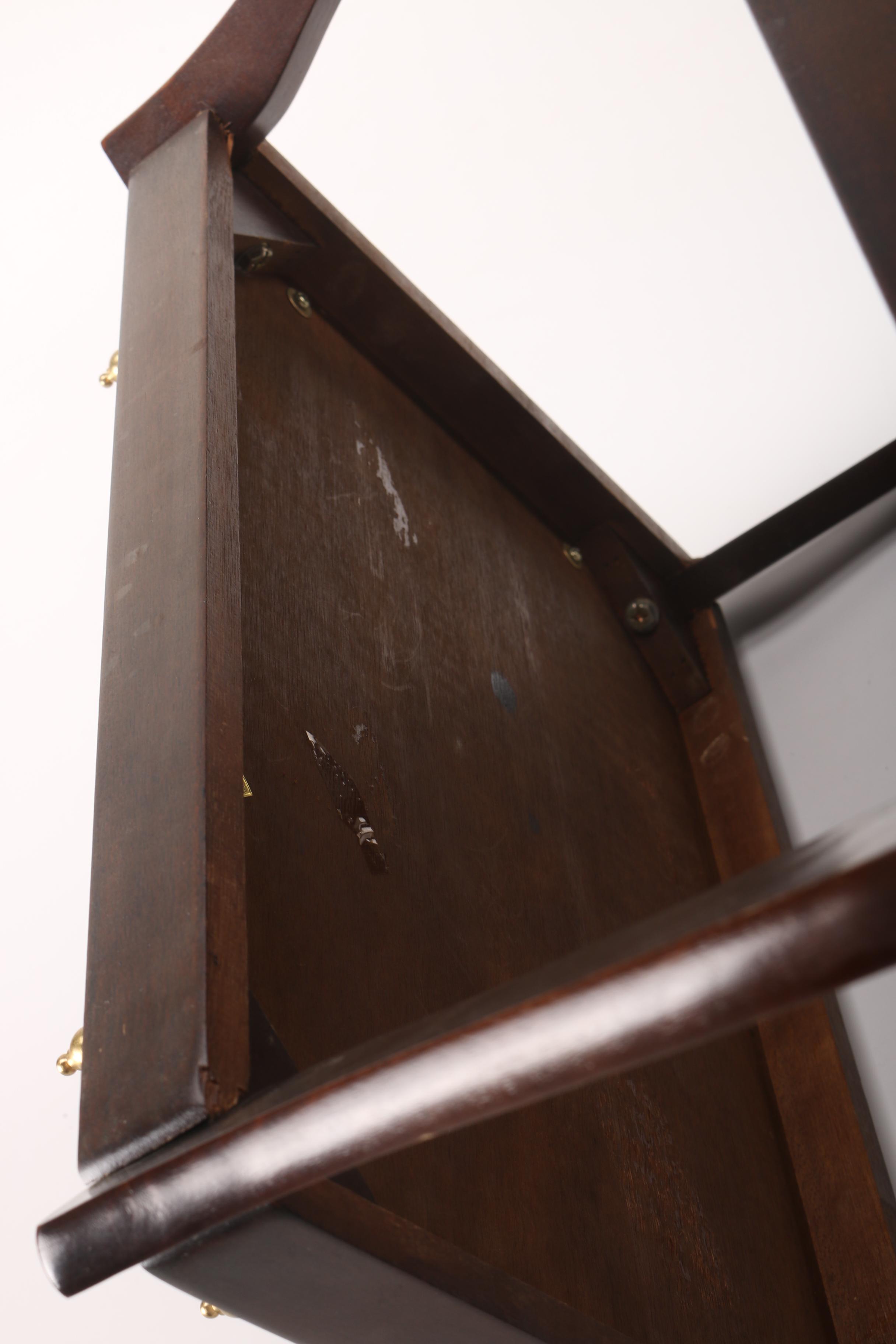 Tiered Walnut Butlers Table