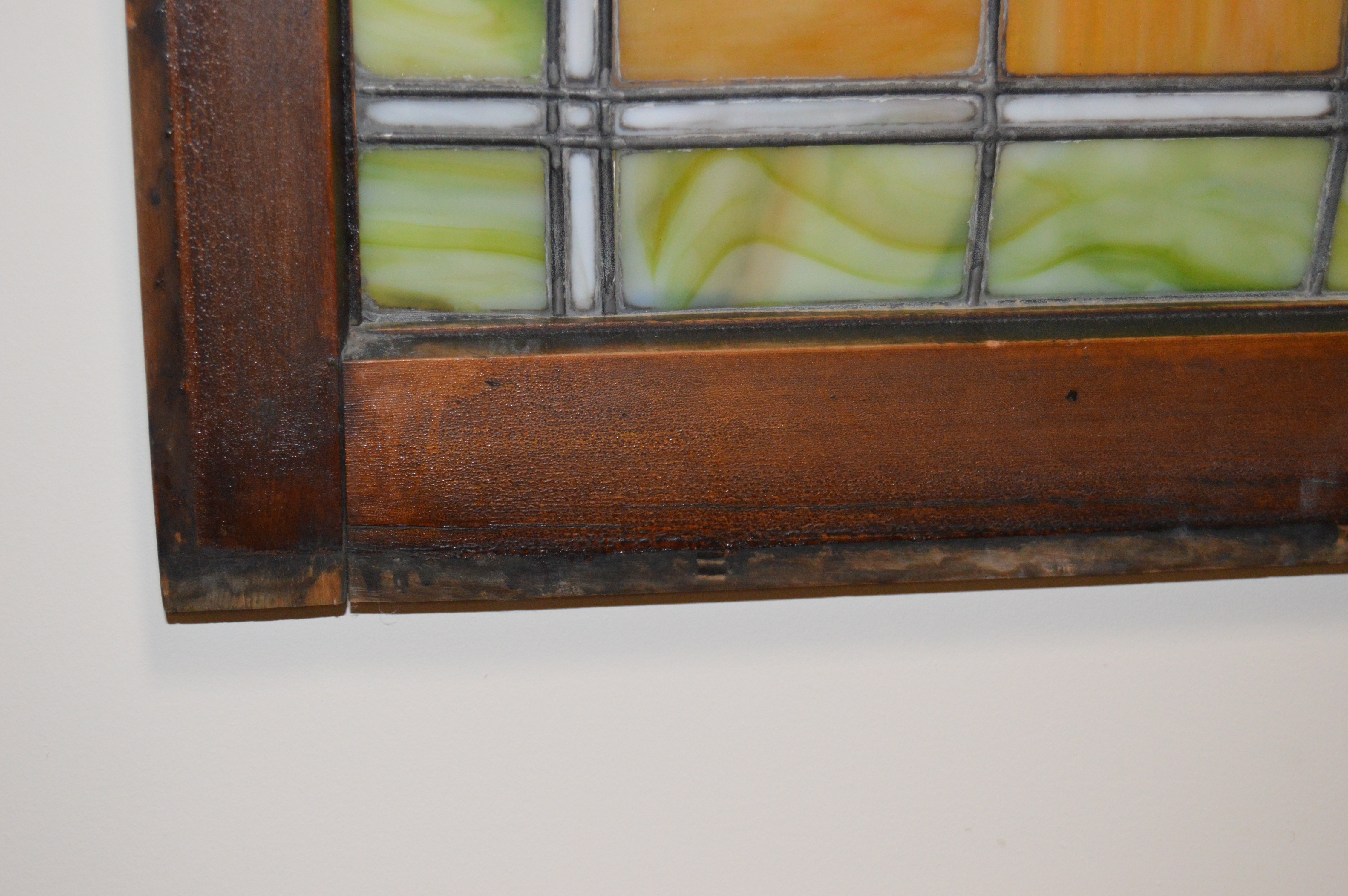 Arts and Crafts Style Stained Glass Window