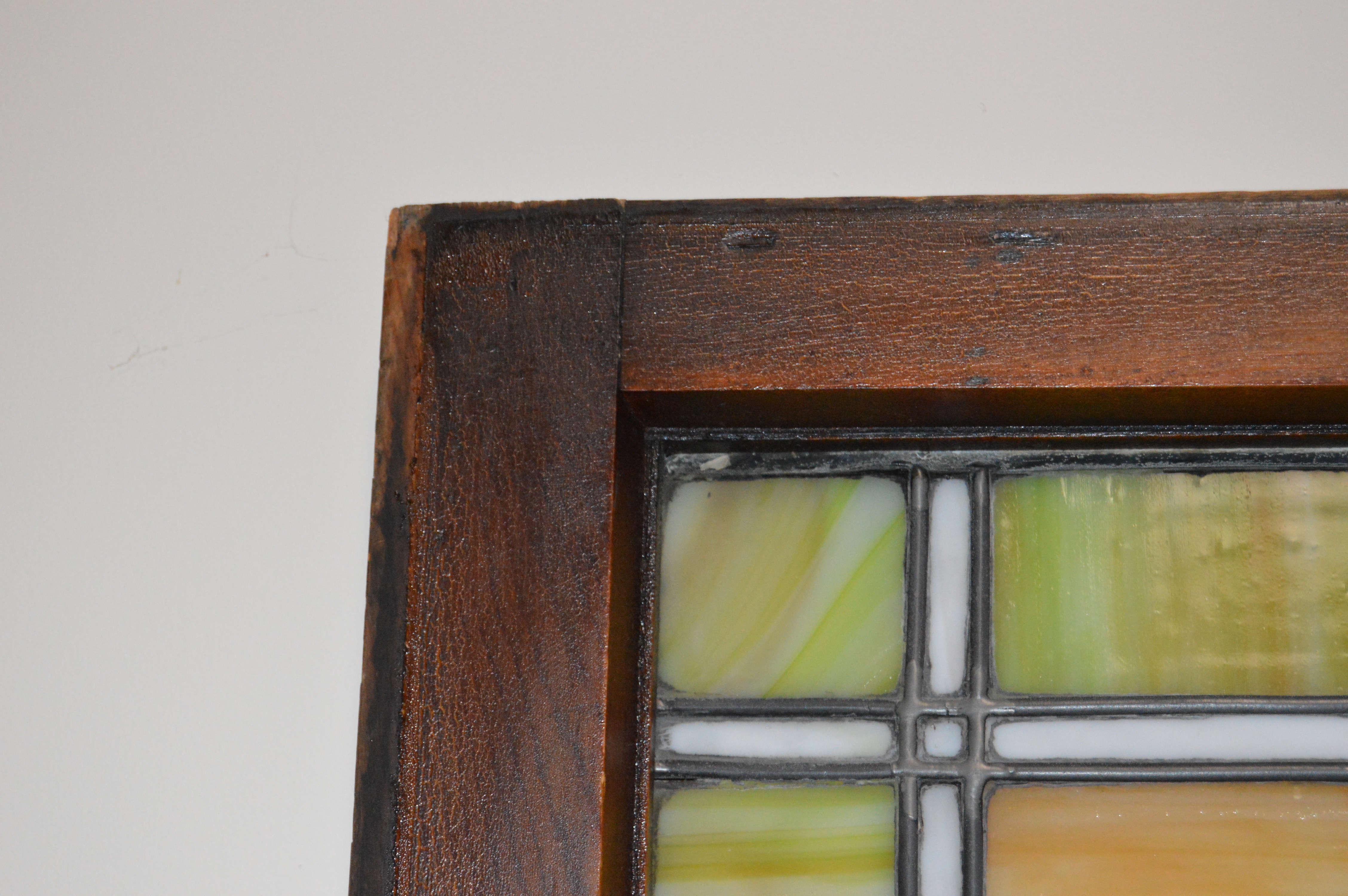 Arts and Crafts Style Stained Glass Window