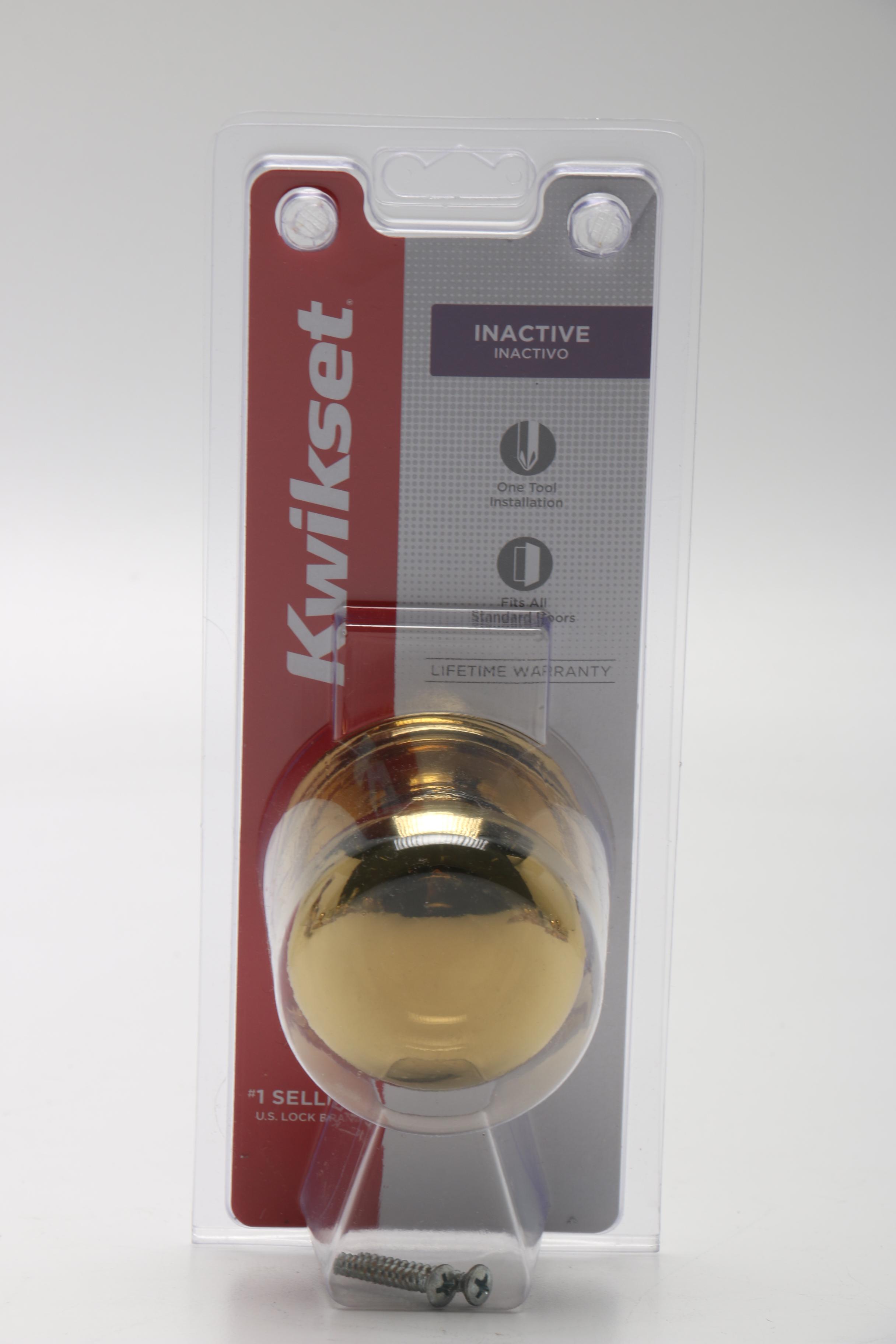 Generous Assortment of Door Knob Hardware Including Kwikset