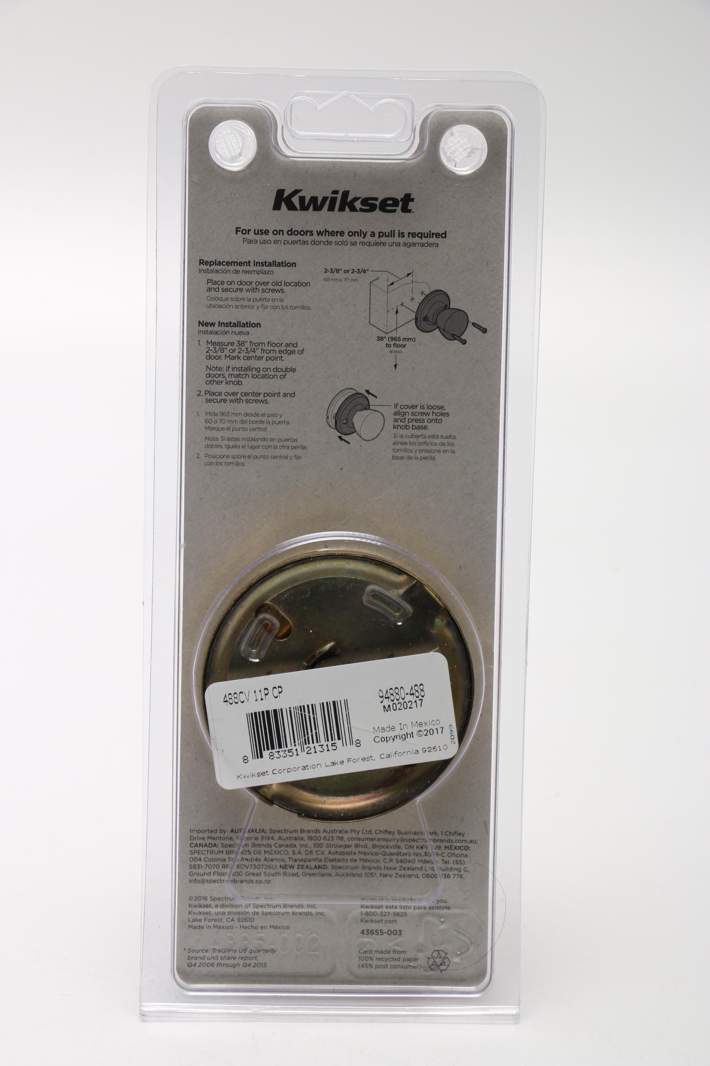 Generous Assortment of Door Knob Hardware Including Kwikset