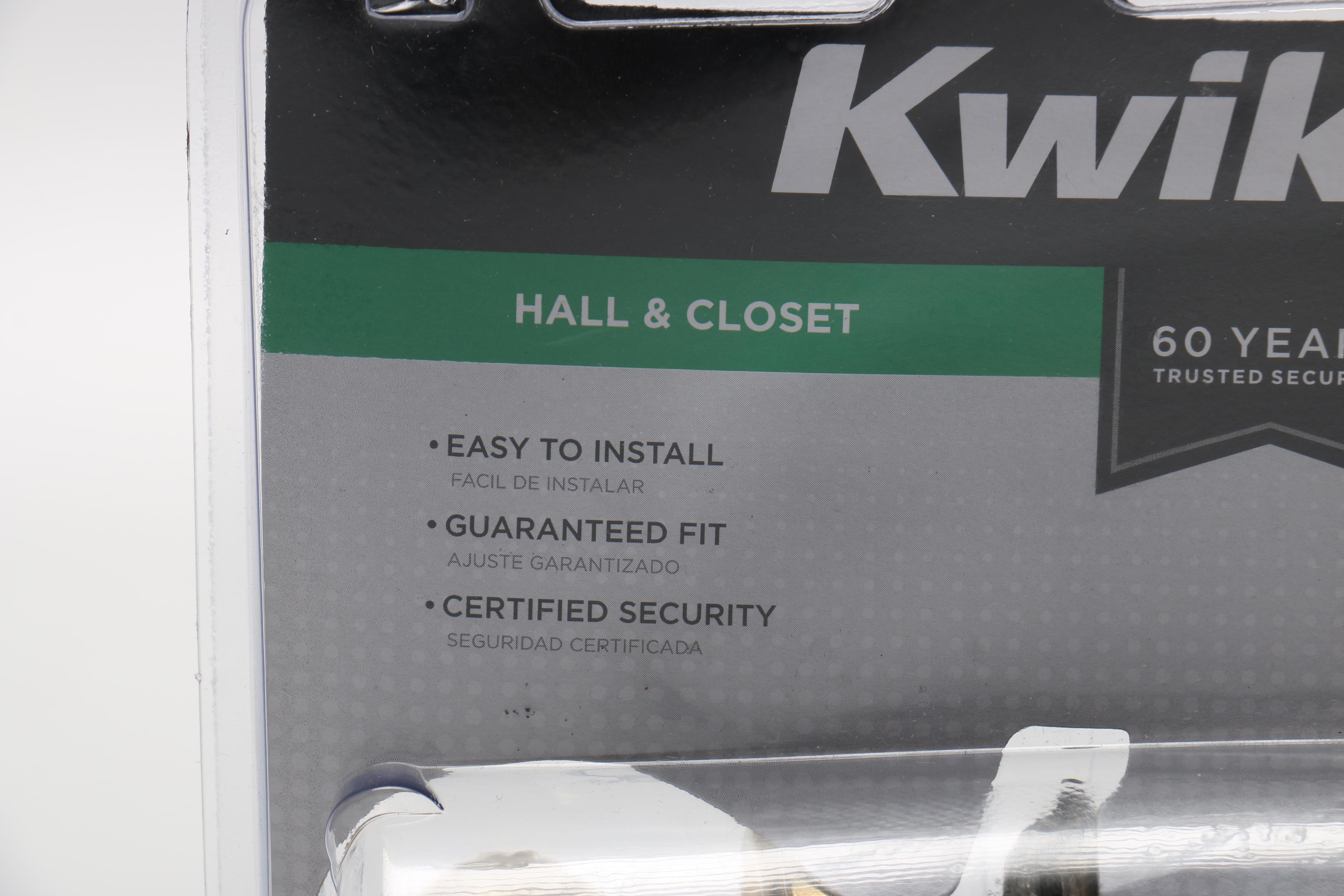 Generous Assortment of Door Knob Hardware Including Kwikset