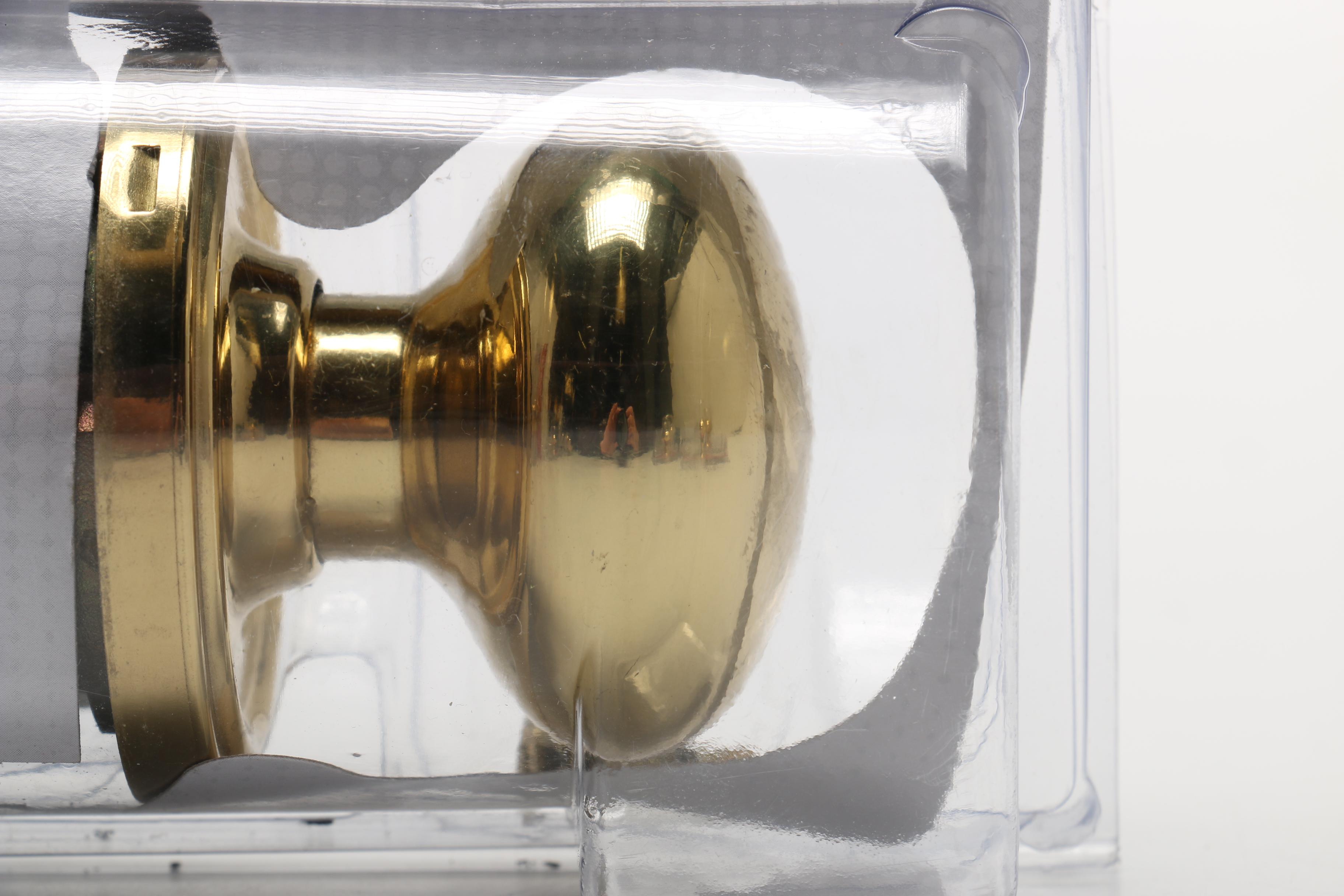 Generous Assortment of Door Knob Hardware Including Kwikset