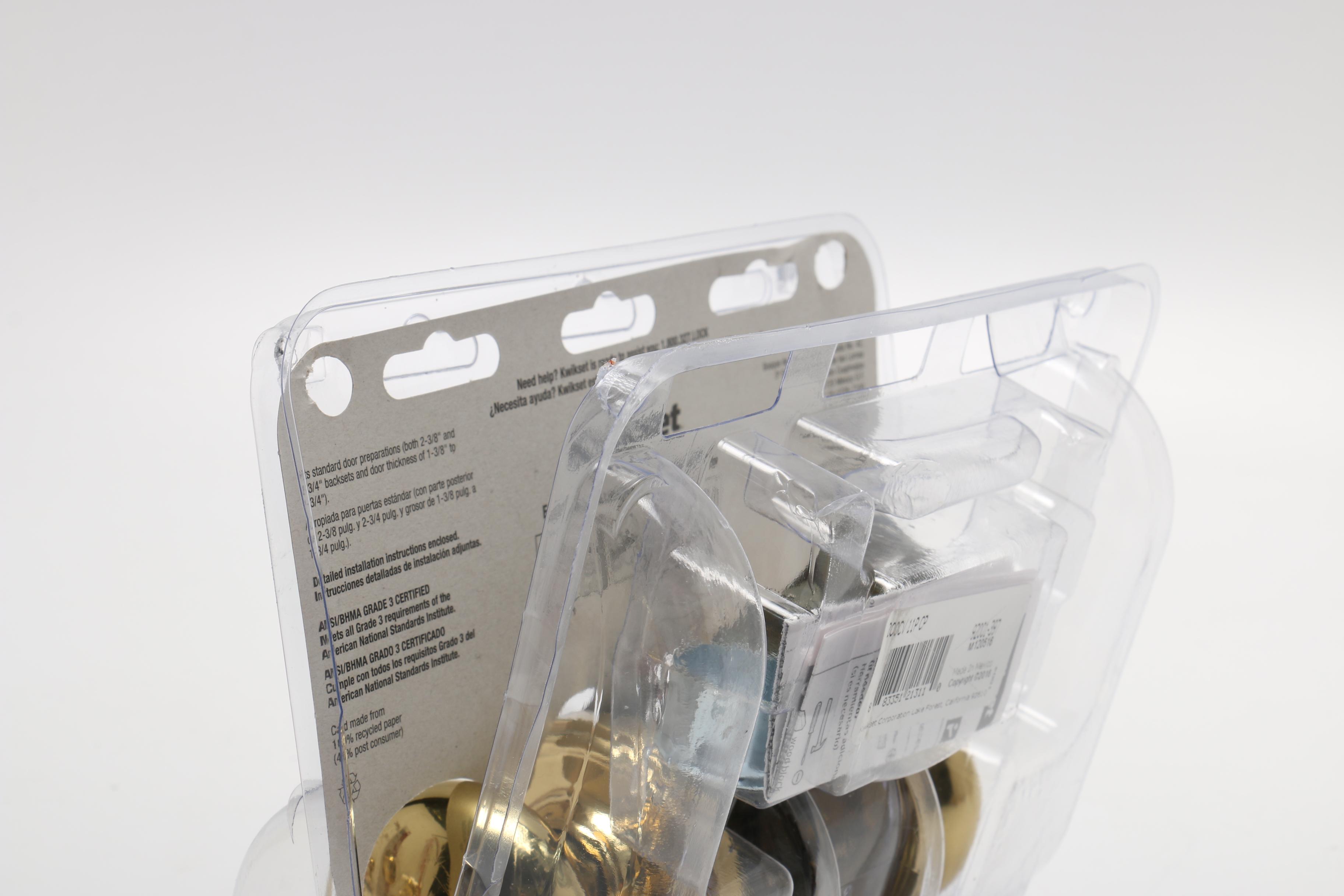 Generous Assortment of Door Knob Hardware Including Kwikset