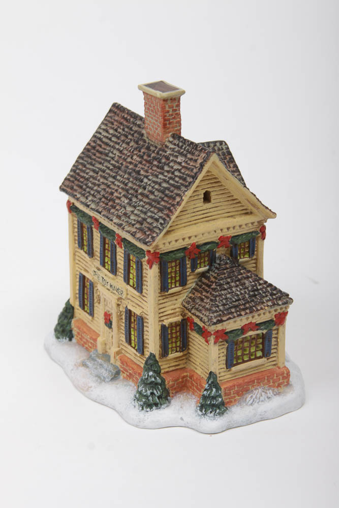 Five Piece Town Hall Christmas Village