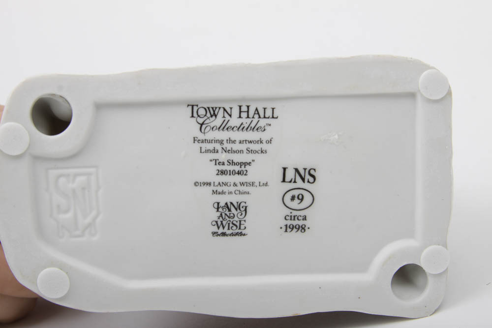 Five Piece Town Hall Christmas Village