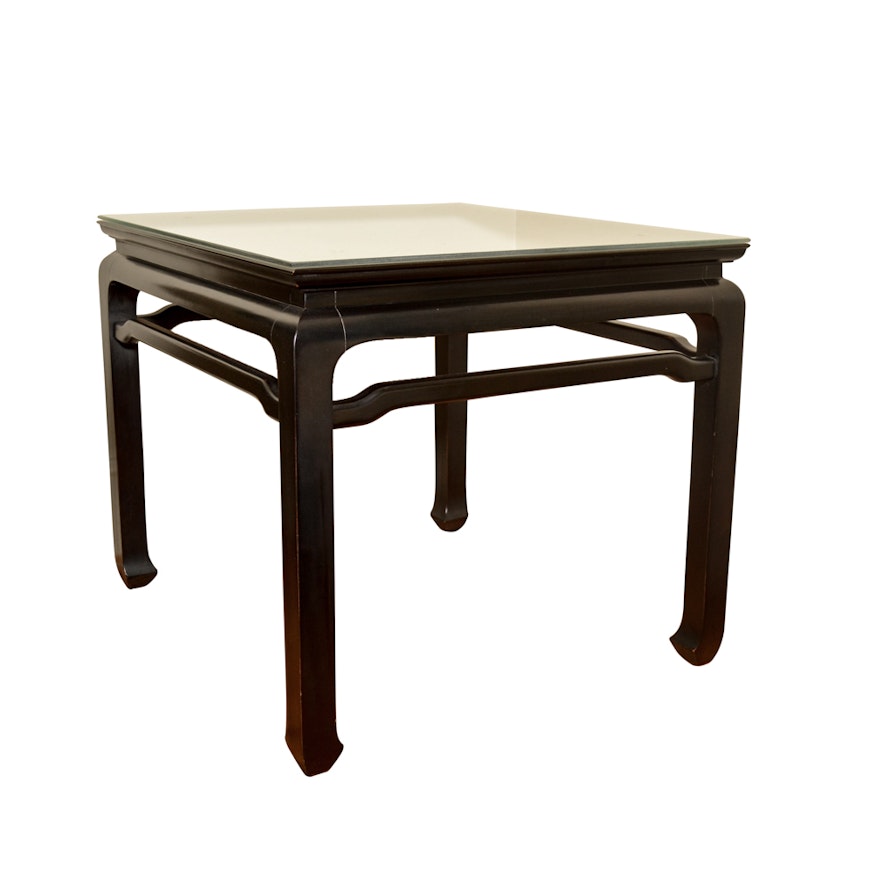 Vintage Chinoiserie Style Side Table