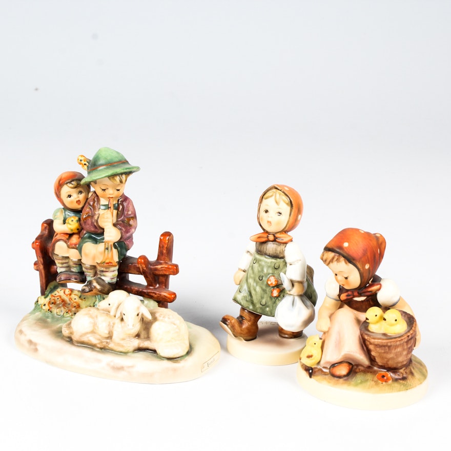 Collection of Hummel Figurines