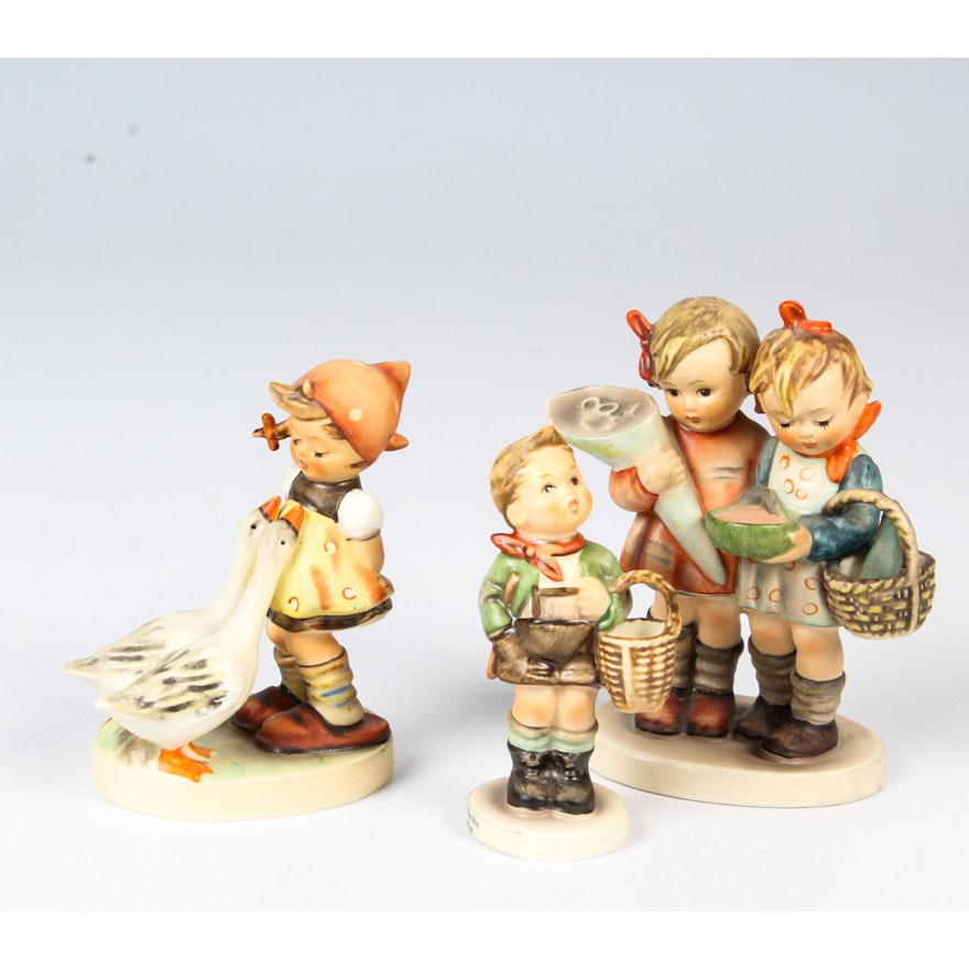 Collection of German Hummel Figurines