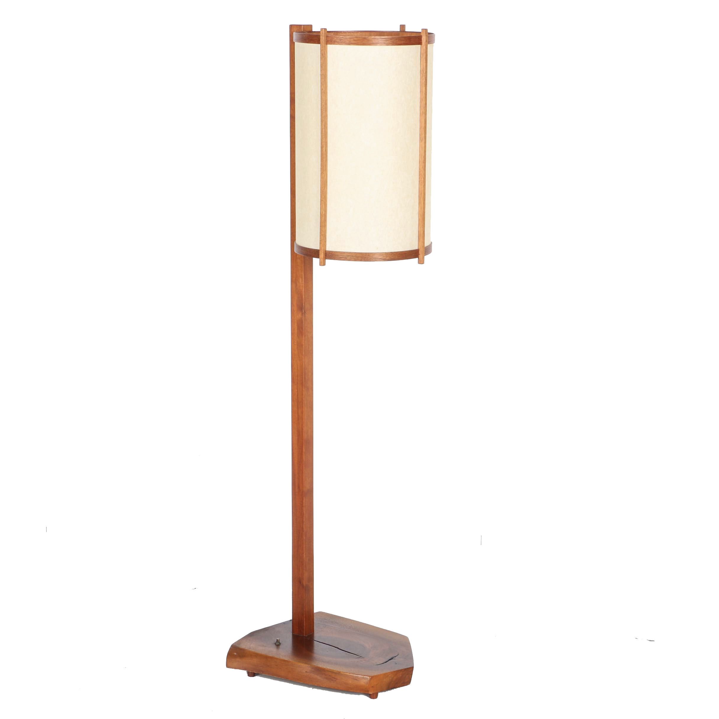 Vintage George Nakashima Floor Lamp With Provenance
