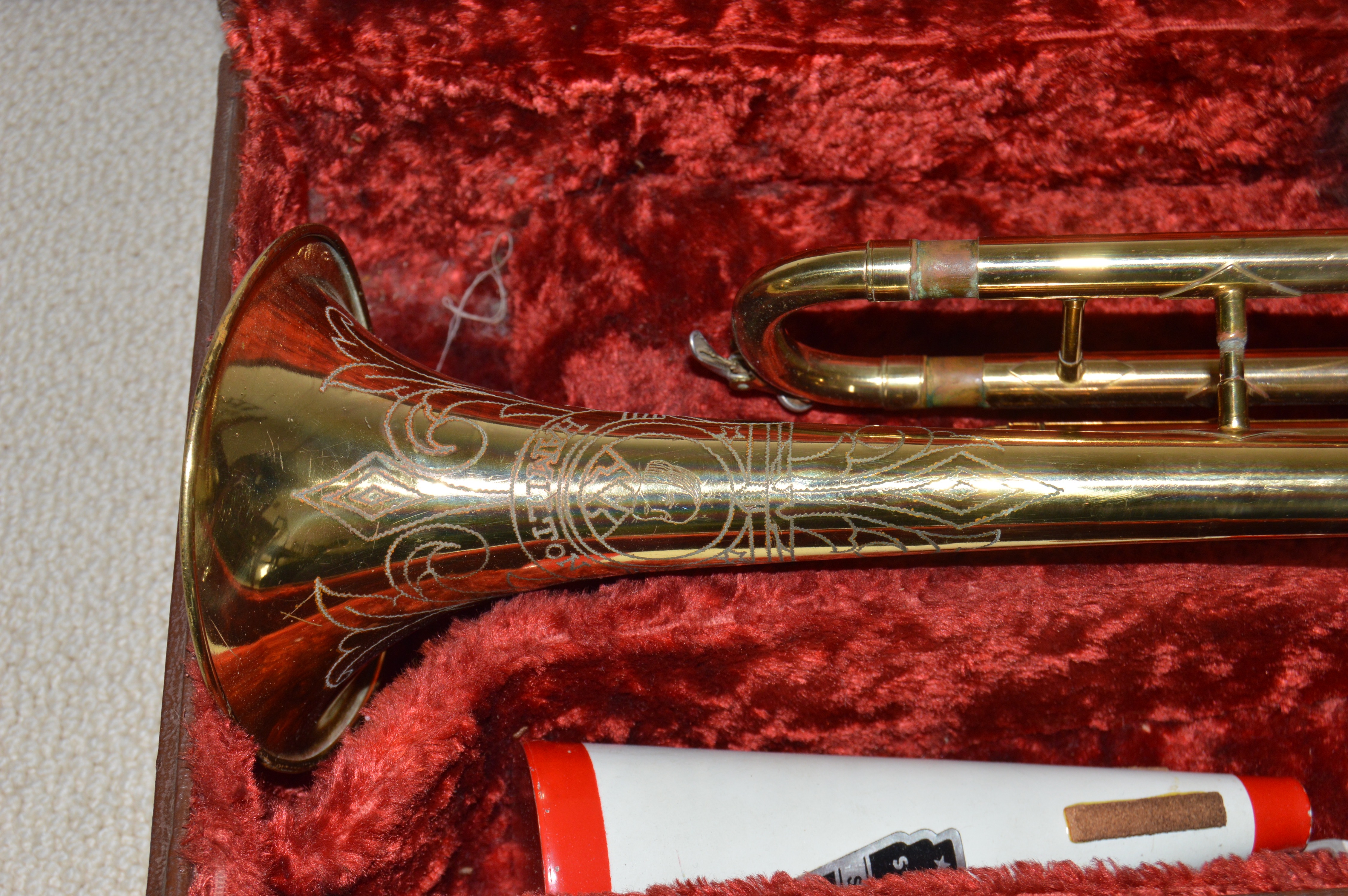 Vintage Hamilton Trumpet and Case