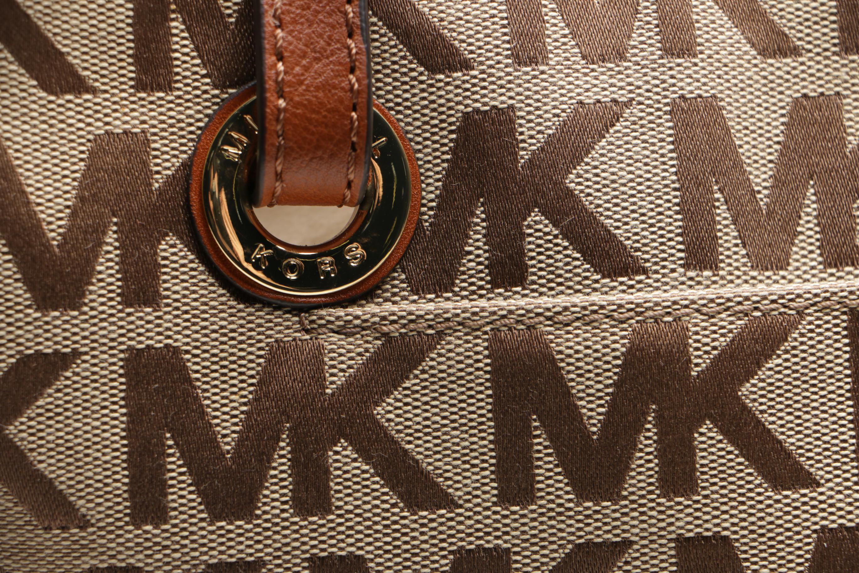 Michael Kors Monogram Jet Set Tote