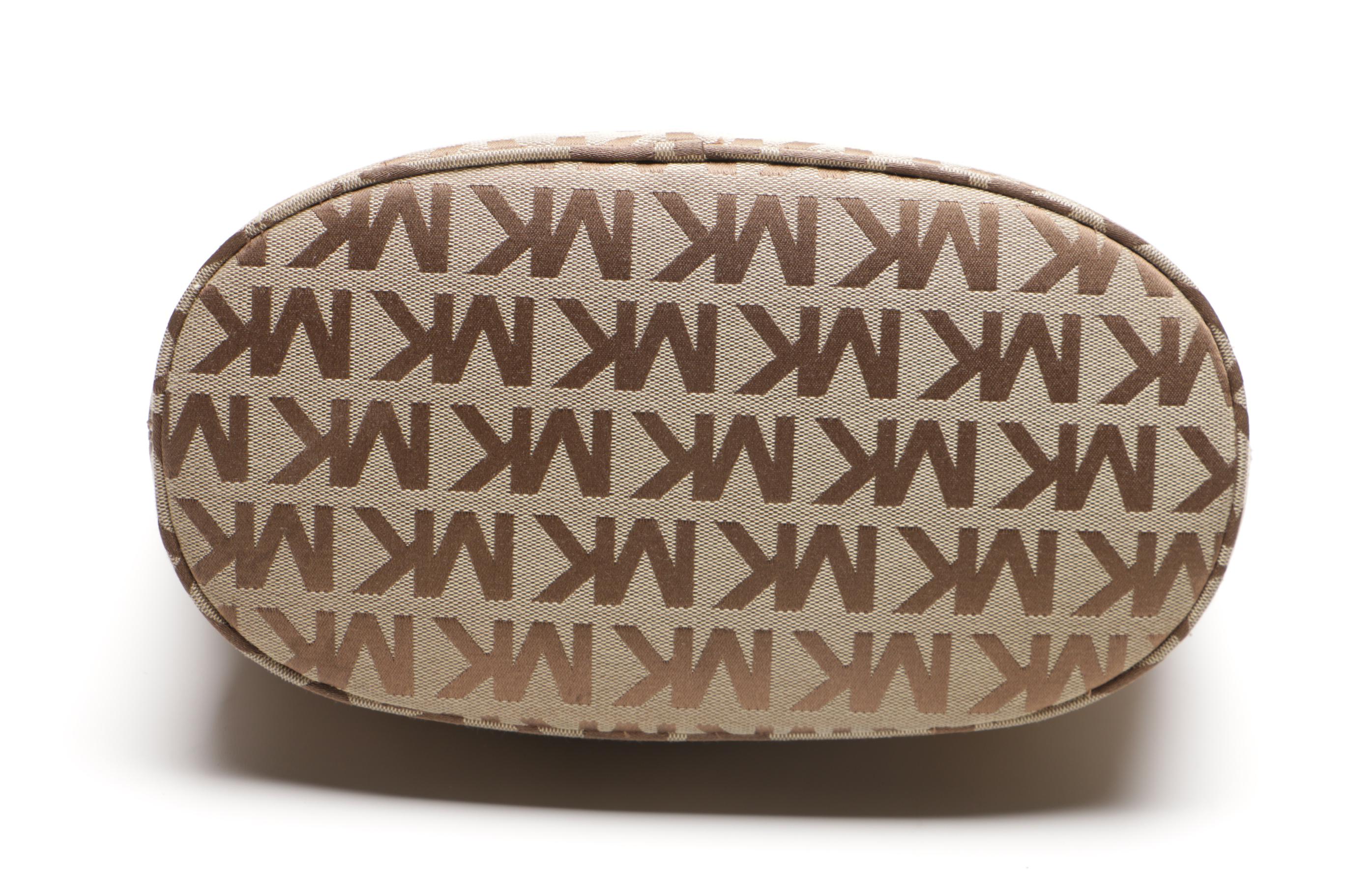 Michael Kors Monogram Jet Set Tote