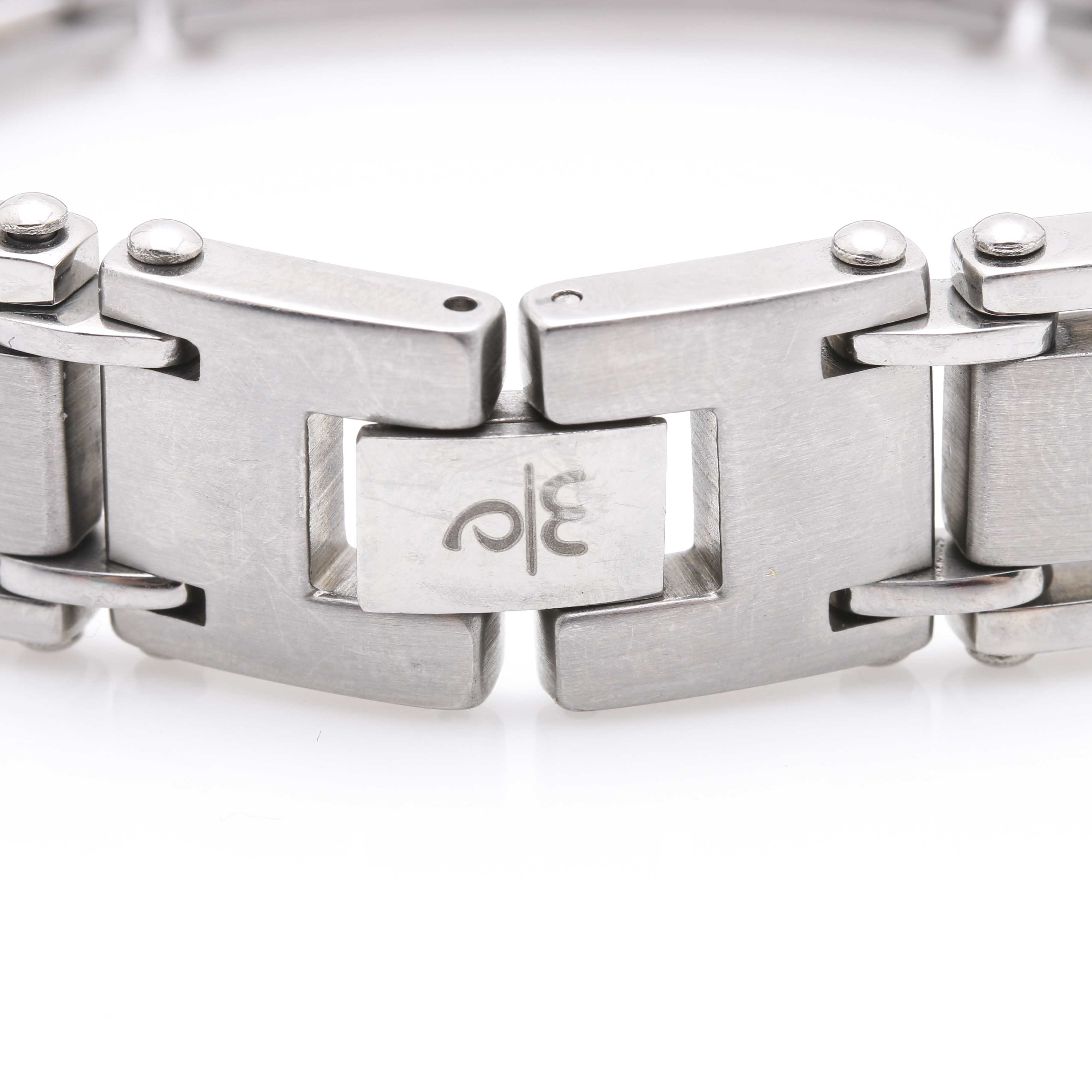 Stainless Steel Men's Bracelet and Ring